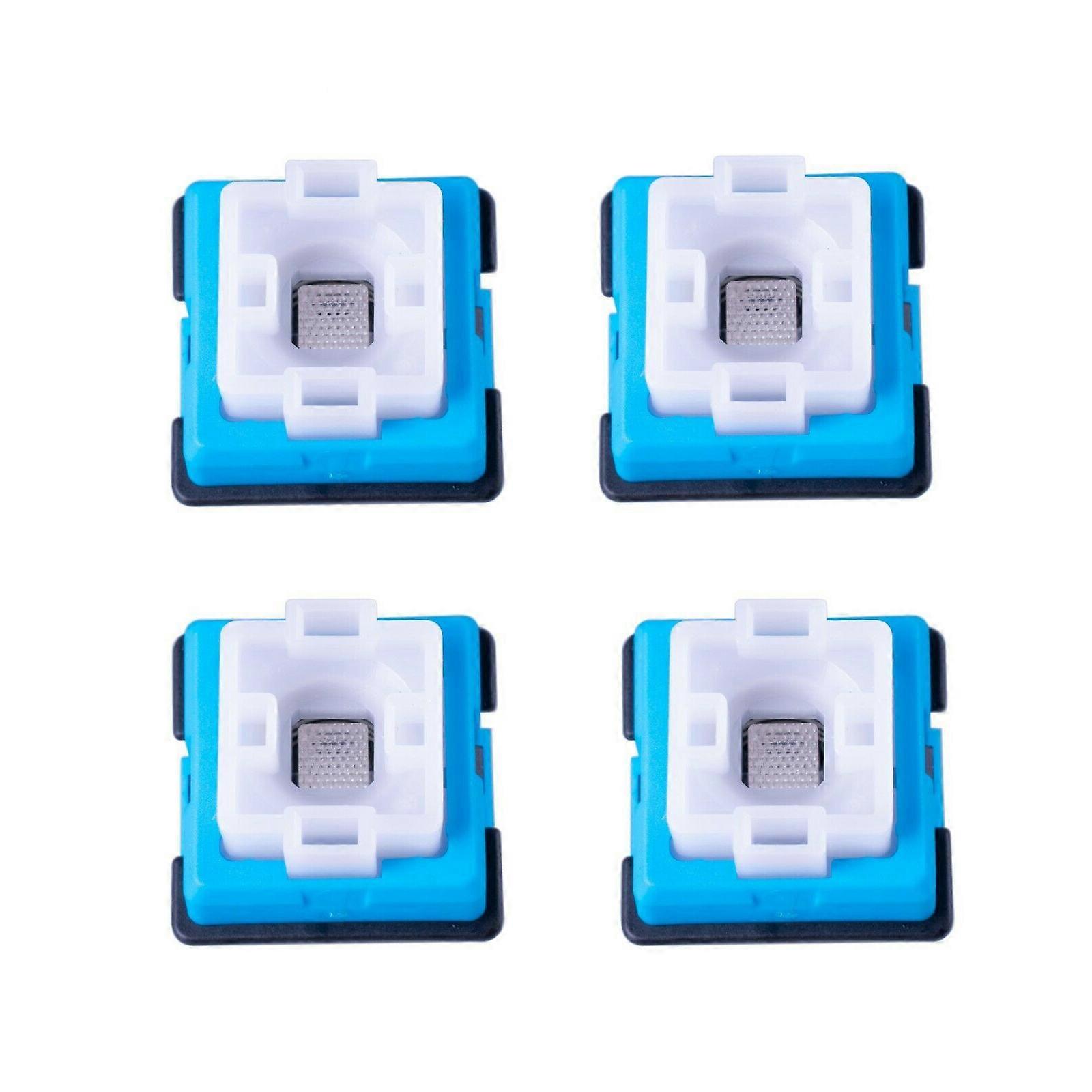 4PCS Romer G-Switches Buttons Key Shaft Replacement for Logitech G810 G910 G413 G513 Pro Mechanical Keyboard Repair Parts (Blue)