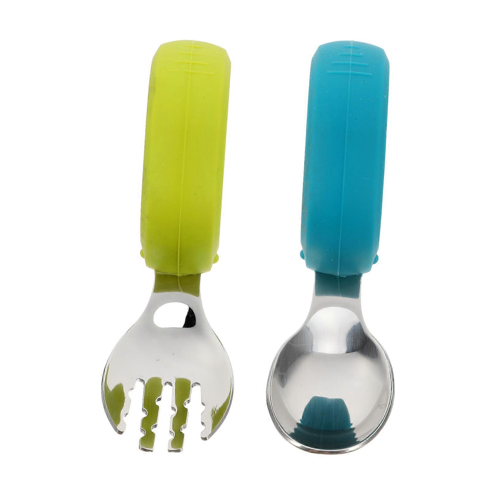 Here's a refined and professional product description based on your input:
**2 Piece Stainless Steel Cutlery Set – Spoon and Fork with Ergonomic