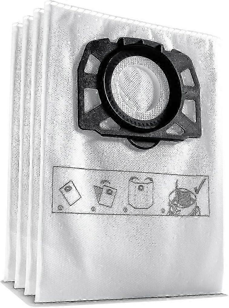 4pcs Cotton Wadding Filter Bag Accessory for Compatible Wet and Dry Multi-purpose Vacuum Cleaners