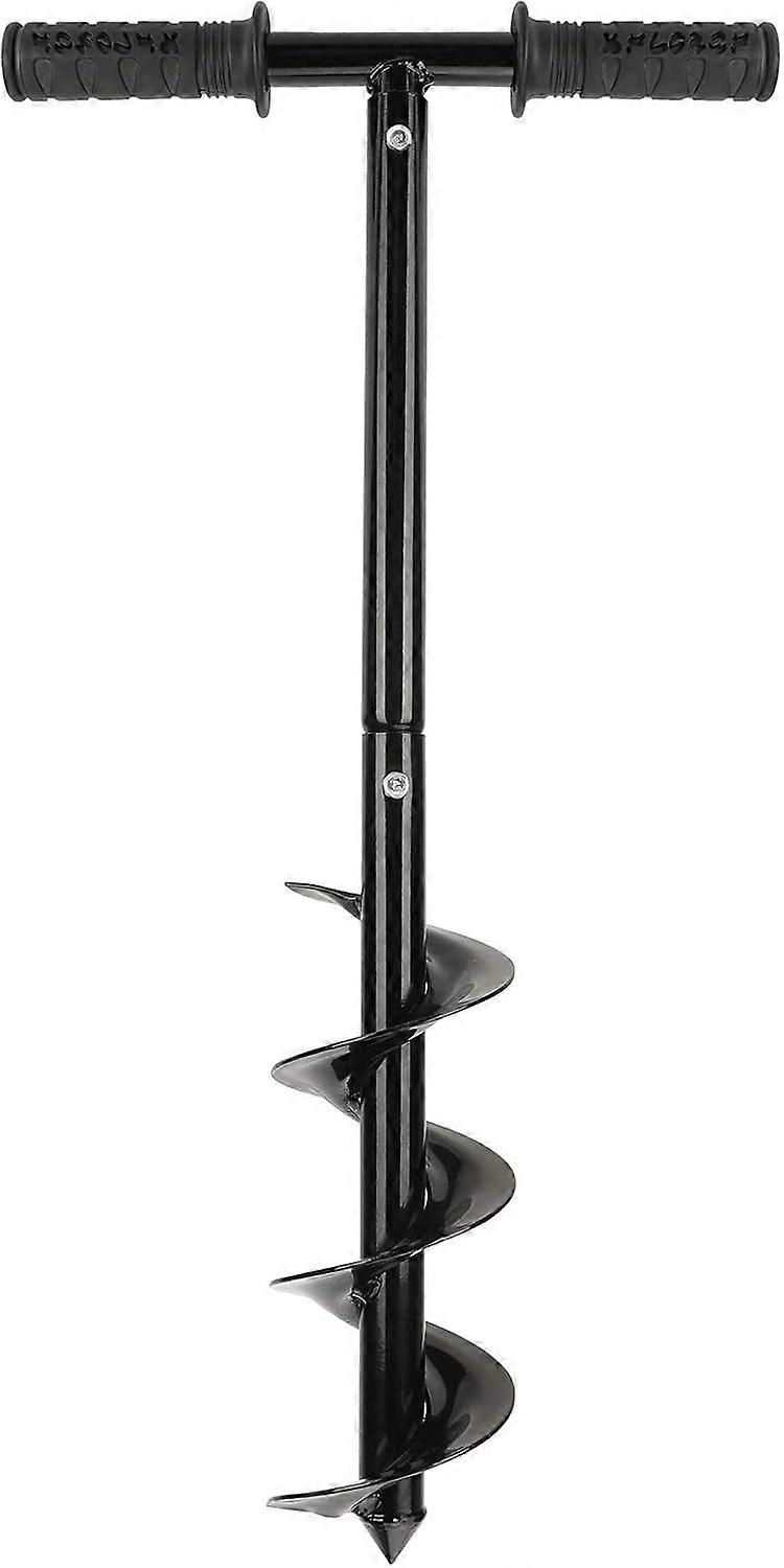 Garden auger set, earth auger with non-slip handle ZeGoods