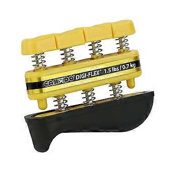 Exercitador de mão - fortalecedor de aperto de dedo, amarelo