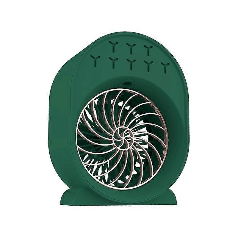 Desktop Spray Humidification Fan Charging (Green)