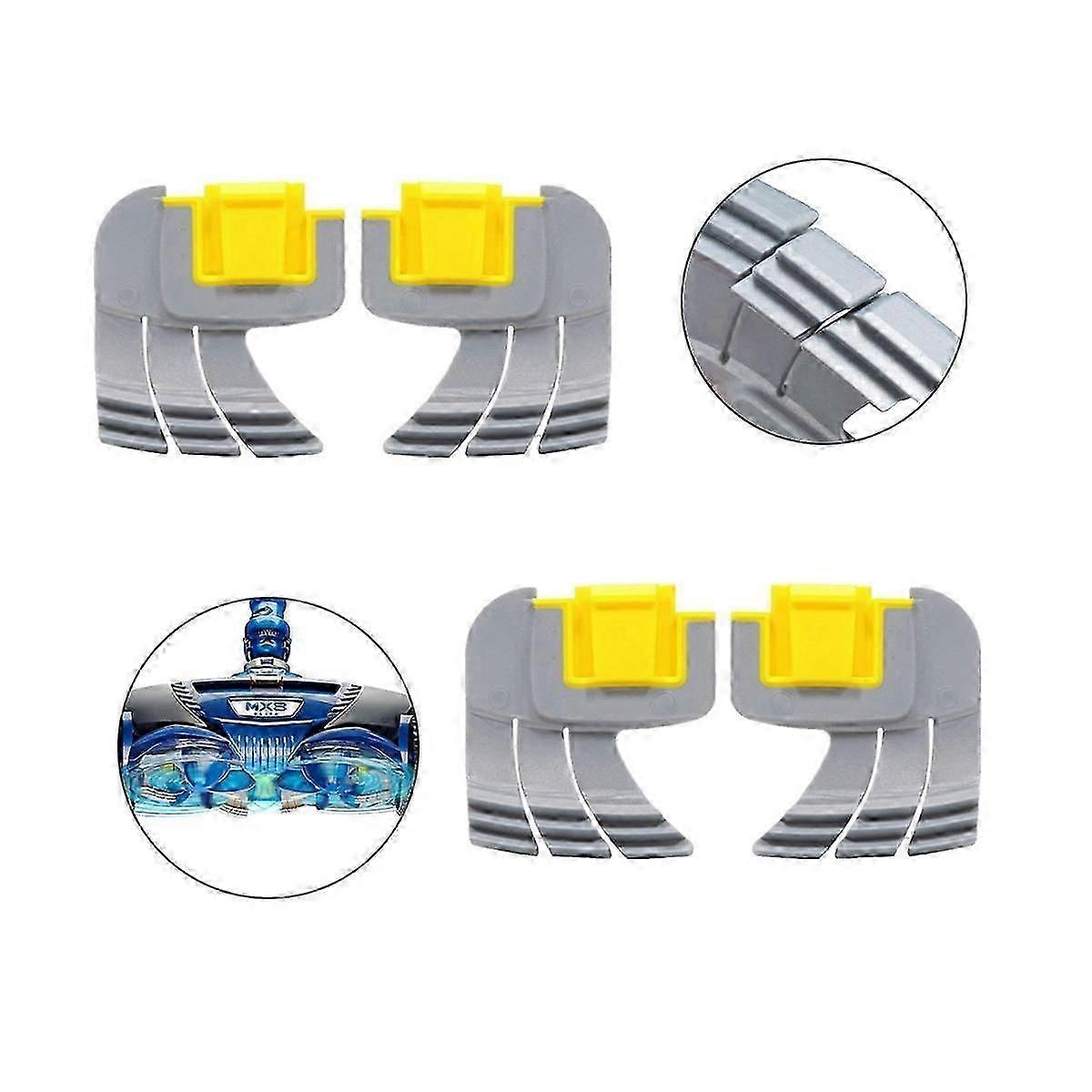 4 Brosse De Récurage Cyclonique Asixxsix MX8 Elite MX6 - Pièces Détachées Nettoyeur Piscine
