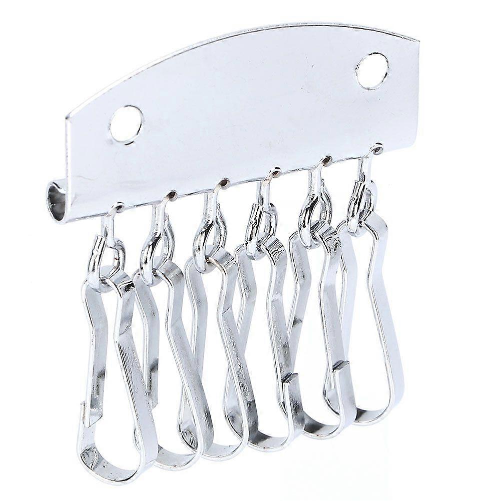 2025 Latest Model  Key Row Wallet Leather Bag Hardware Key Ring Row Organizer