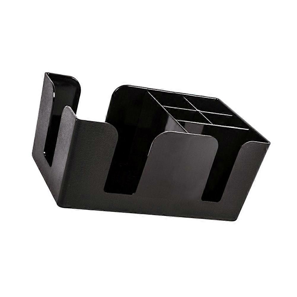Straws Holder Black Storage Rack with Stylish Design for Storage Use