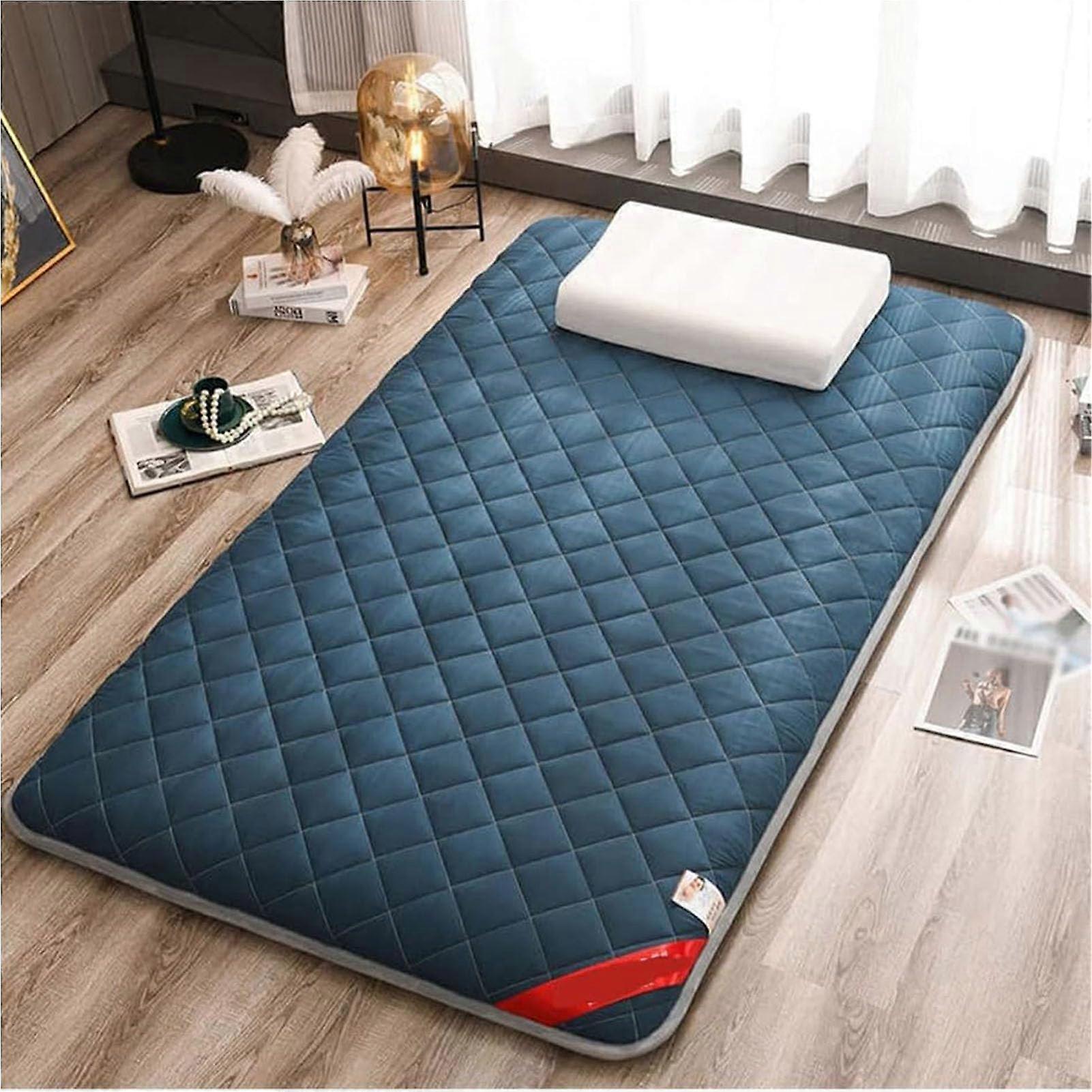 Floor Mattress Tatami Japanese Futon, 5 cm Thick, Foldable for Guests, Camping (100x200 cm)