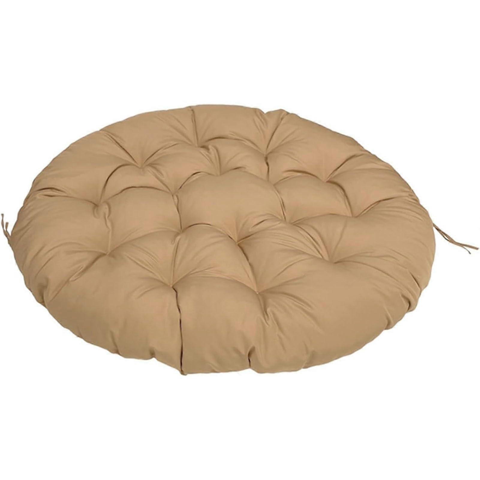 Thick seat cushion for hammock chair, 70 x 70 cm, coffee brown, comfort upgrade Coffee 70x70cm