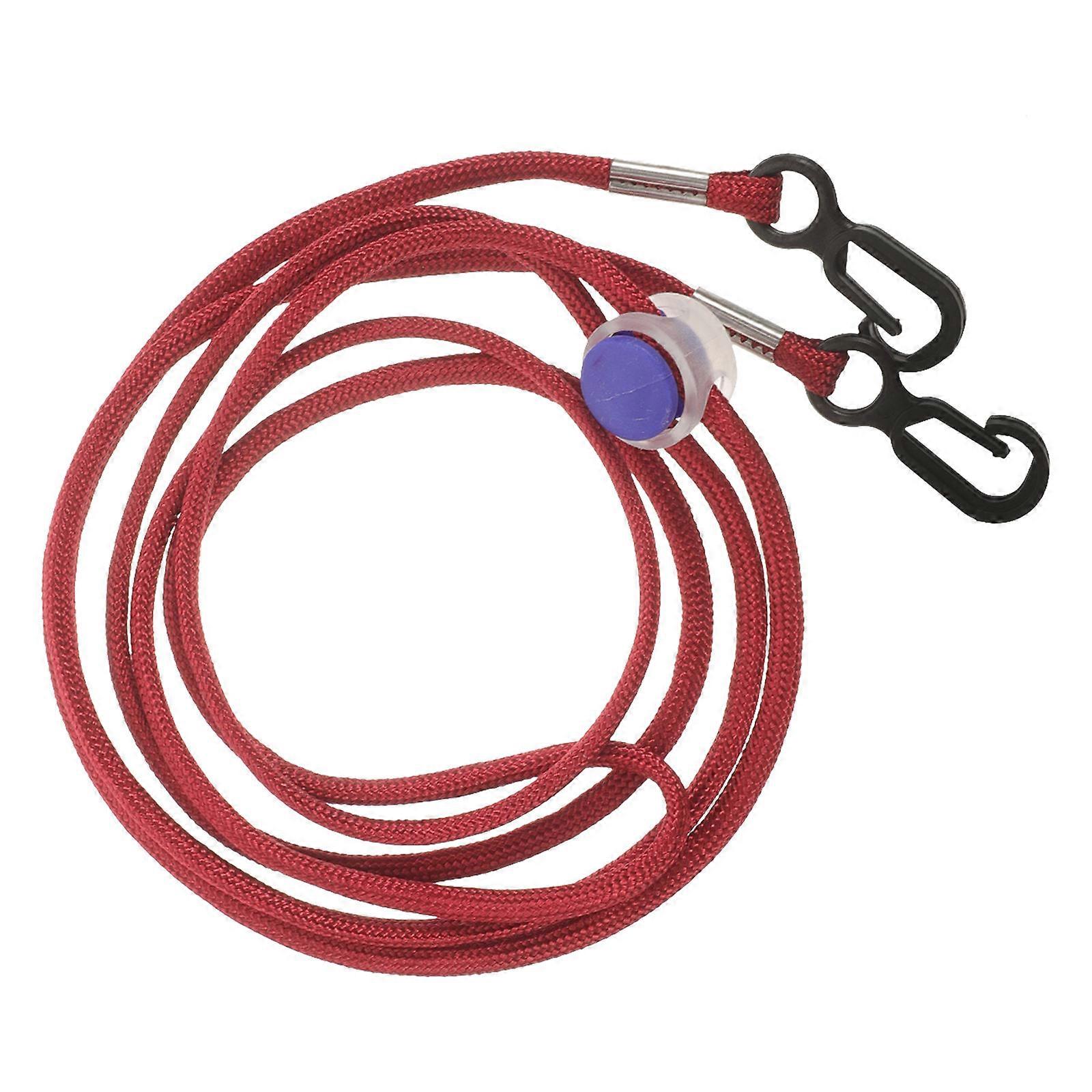 Multi-Function Glove Holder Fixing Gloves Lanyard Style Outdoor Use 55.1X0.2X0.2In 3Pcs