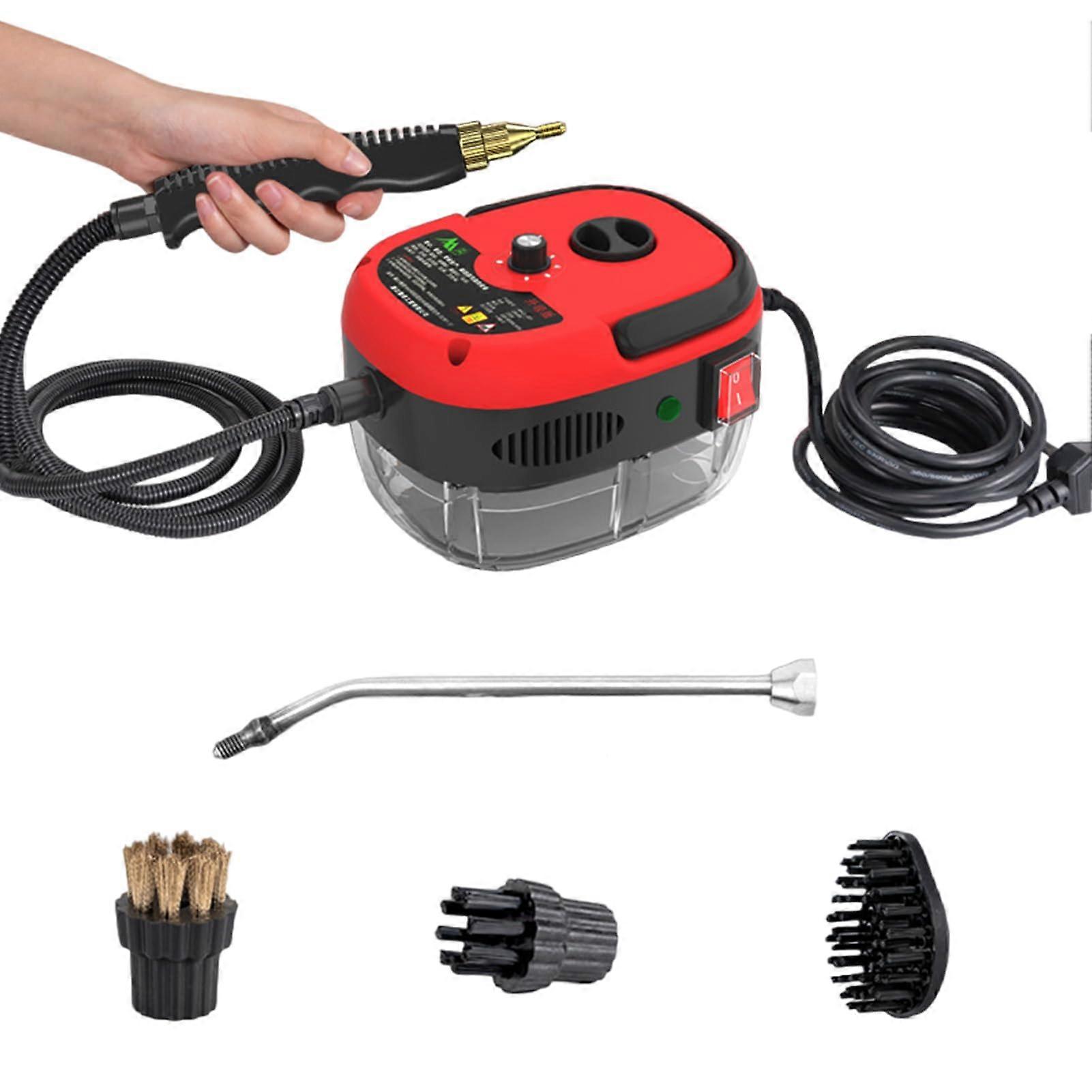 Strong Performance Pressure Washer for Air Conditioning, ABS Steam Cleaning Machine, Red Style, High Efficiency, Compact Design