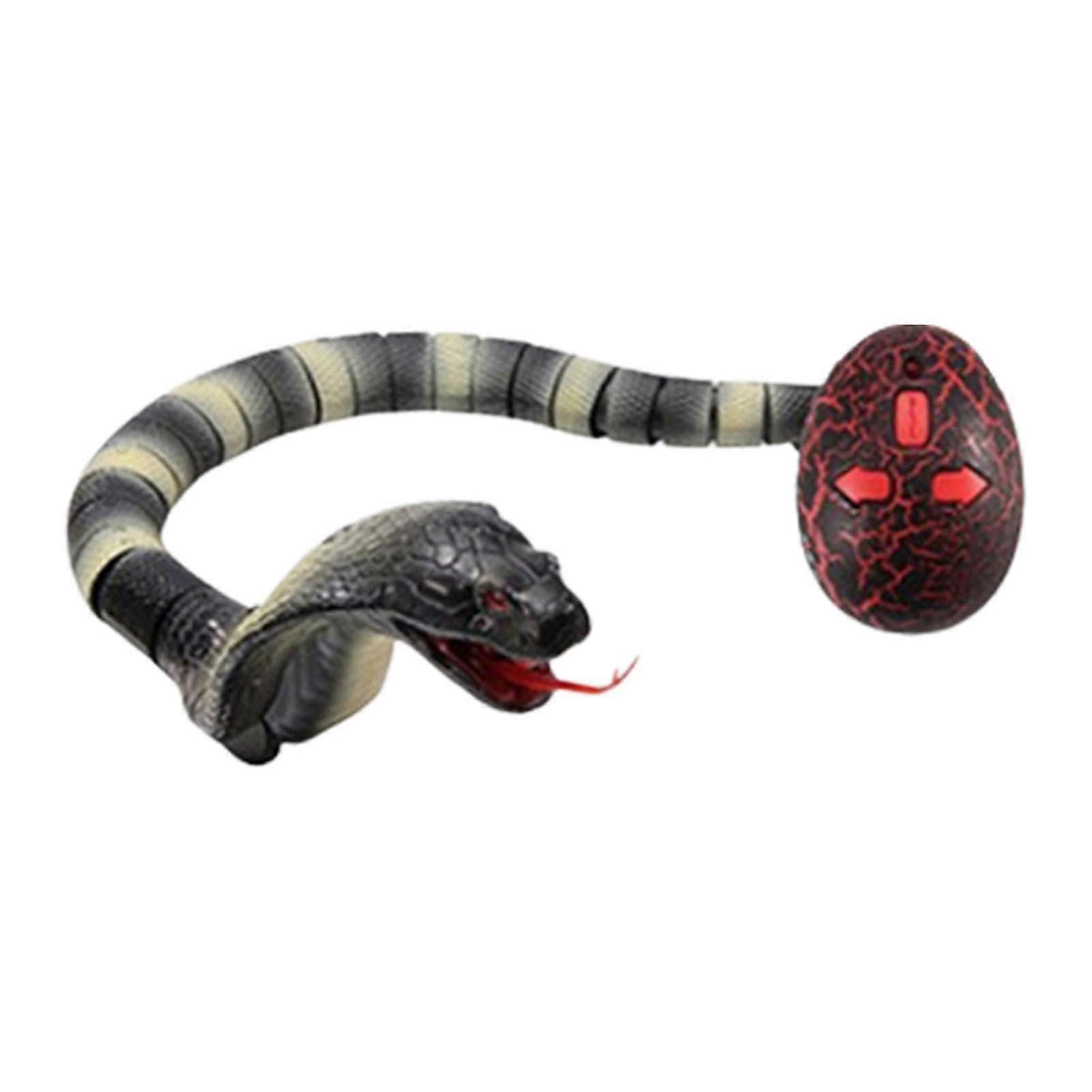 Realistic Snake Remote Control Toy - Fake Snake Prank for Parties, Camping, and Picnics - Durable Plastic, 3 Feet Long