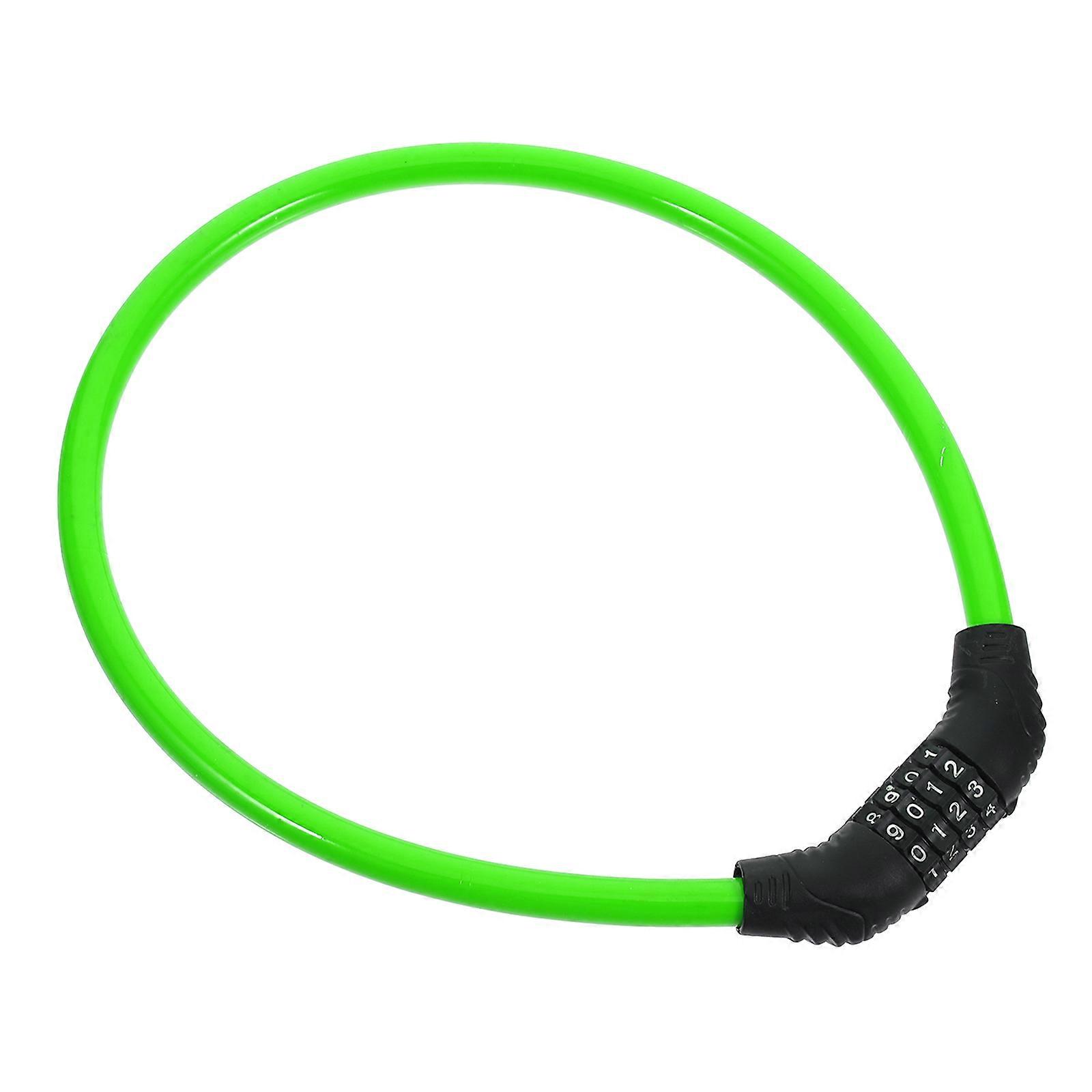Portable Bike Lock Chain Bicycle Locking For Bikes Motorcycles Travel Luggage 1Set