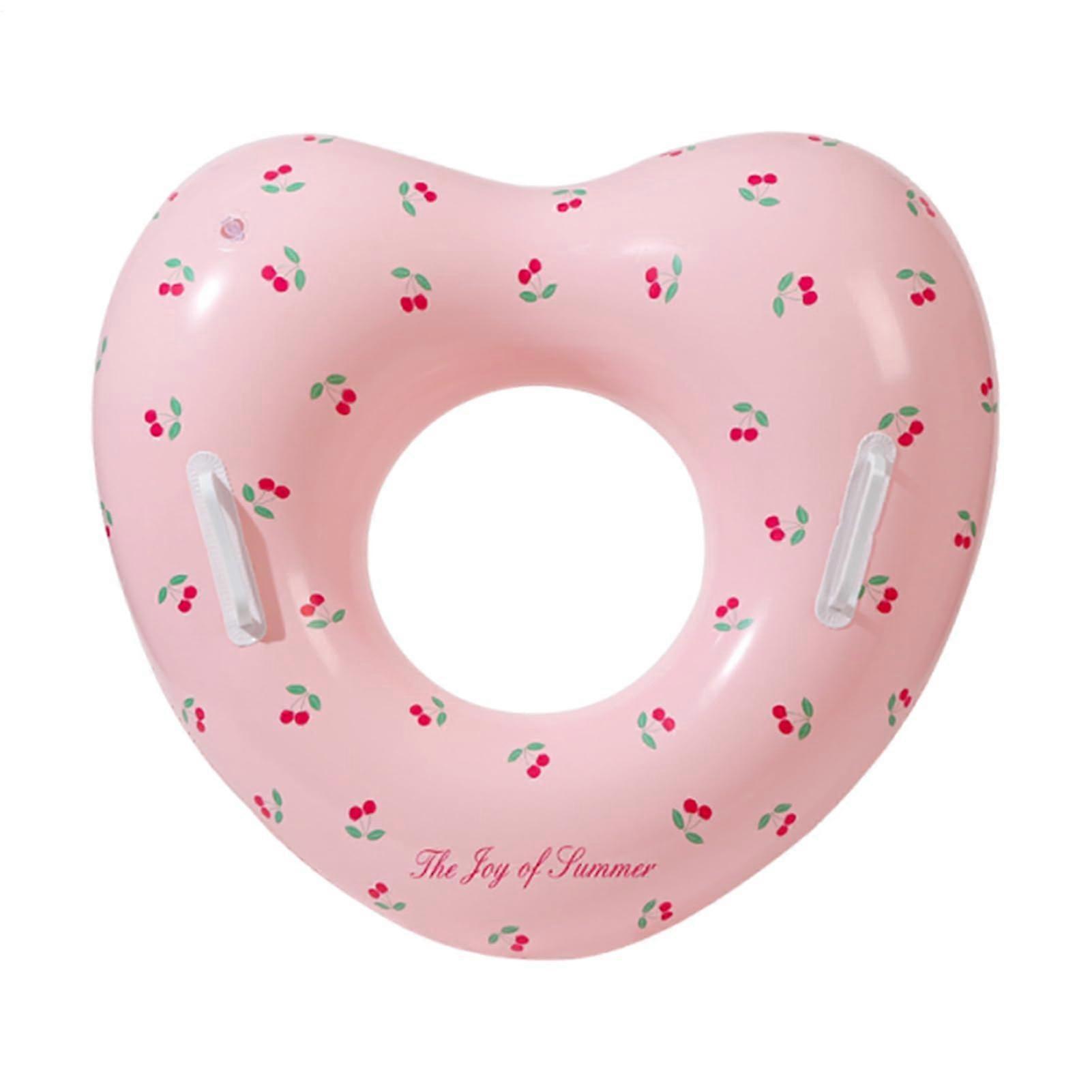 Heart Pool Float, Inflatable Floats, Beach and Pool Celeb, 24.41 x 22.44 x 1.57 inches
