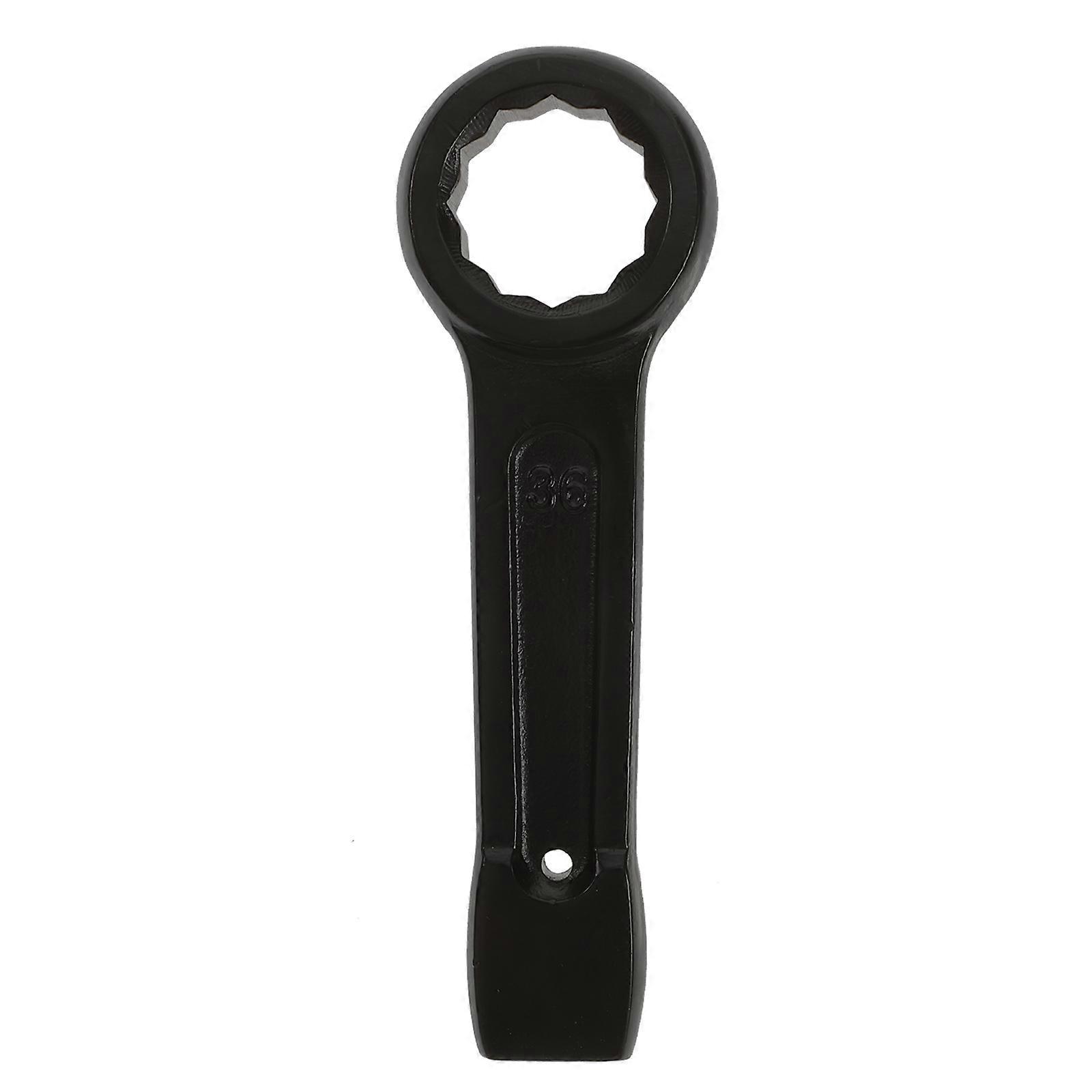Ratcheting Offset End Wrench Heavy Duty Spanner Tool for Auto Repairs High Strength Design for Tightening Loosening Nuts in Tight Spaces