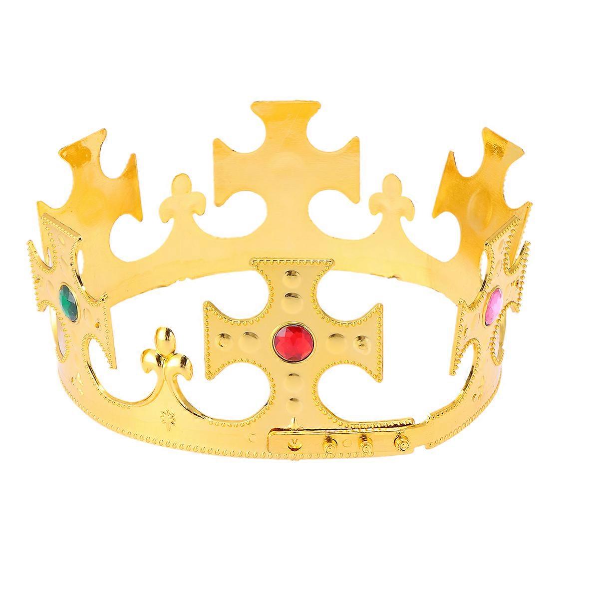 Medieval Crown Craft Kit Halloween Masquerade Ball Props Size Fits Most Adults 2Pcs