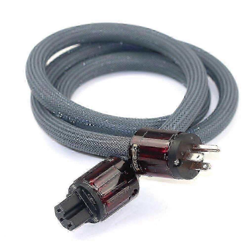 Furutech T1 Oxygen-free Copper Hifi Fever Audio Power Cable Eu/us Plug Cd Player/bladder Player/power Amplifier Cable Sz