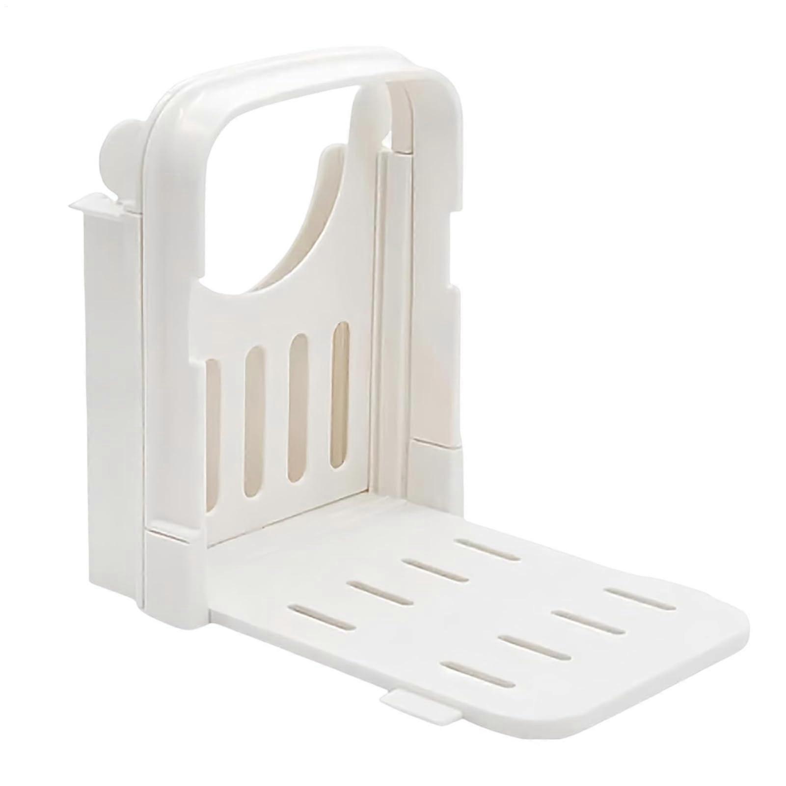 Bread Slicer Manual Bread Slicing Machine NonSlip Manual Cutting Aid for Bagels, Cheese, Ham