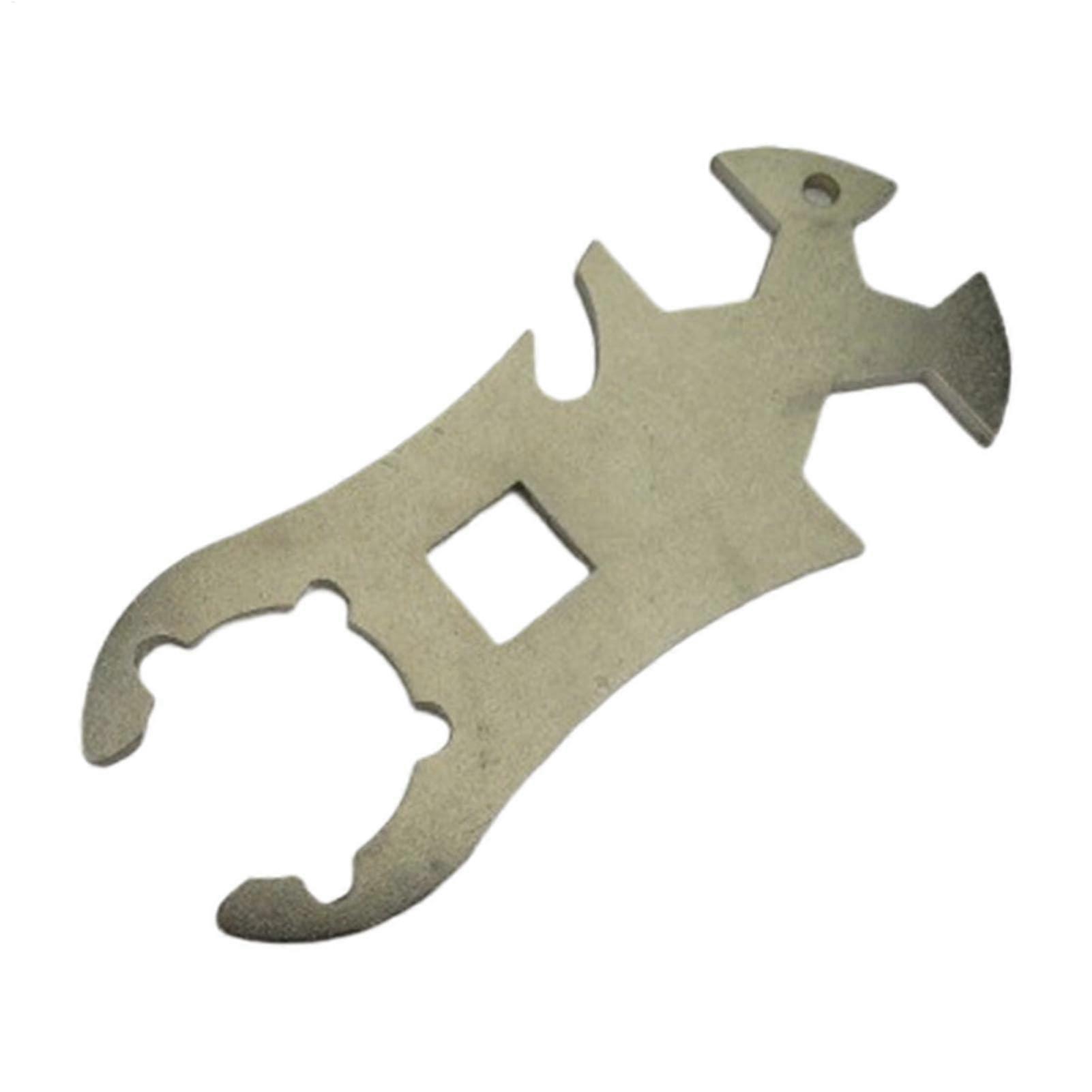 Cylinder key, screw key disc tool Locking cylinder key Oxygen tank locking key, multifunctional portable Accessories for outdoor camping