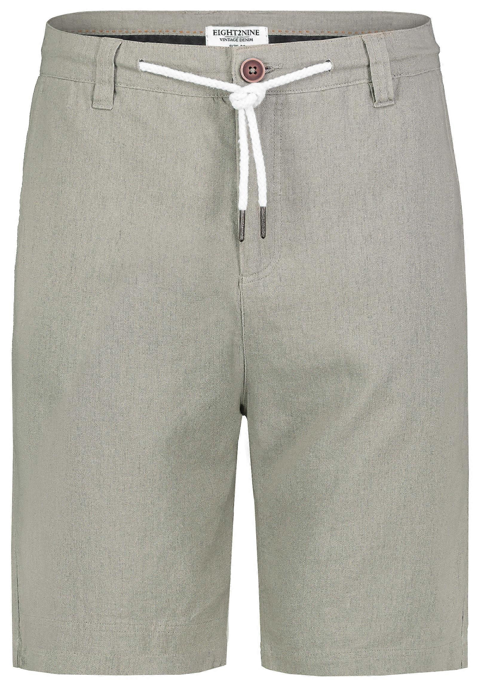Elegant Bermuda shorts with drawstring and side pockets