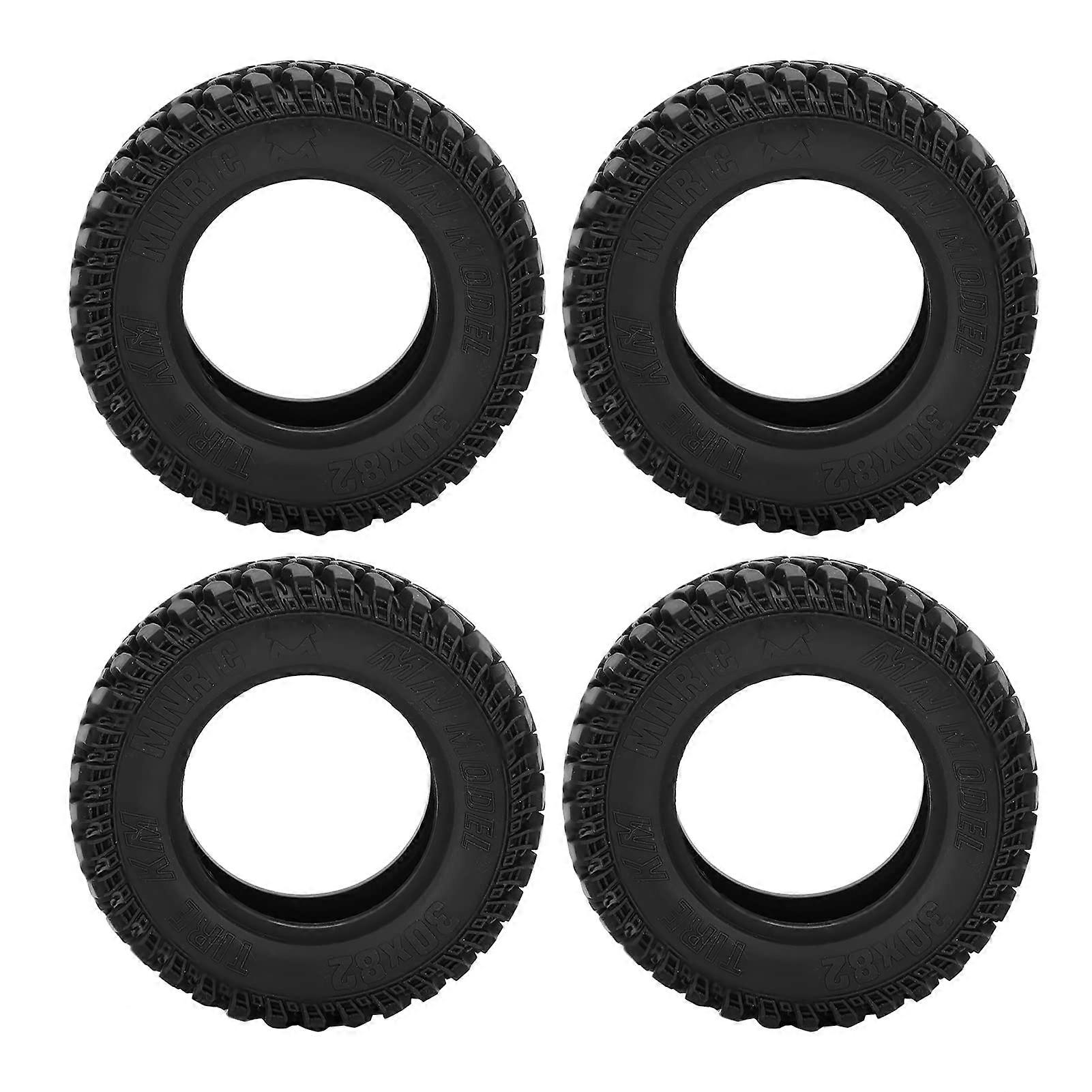 RC  Rubber Tires Front and Rear Tires Upgrade  Parts MN86 1/12 RC Crawler