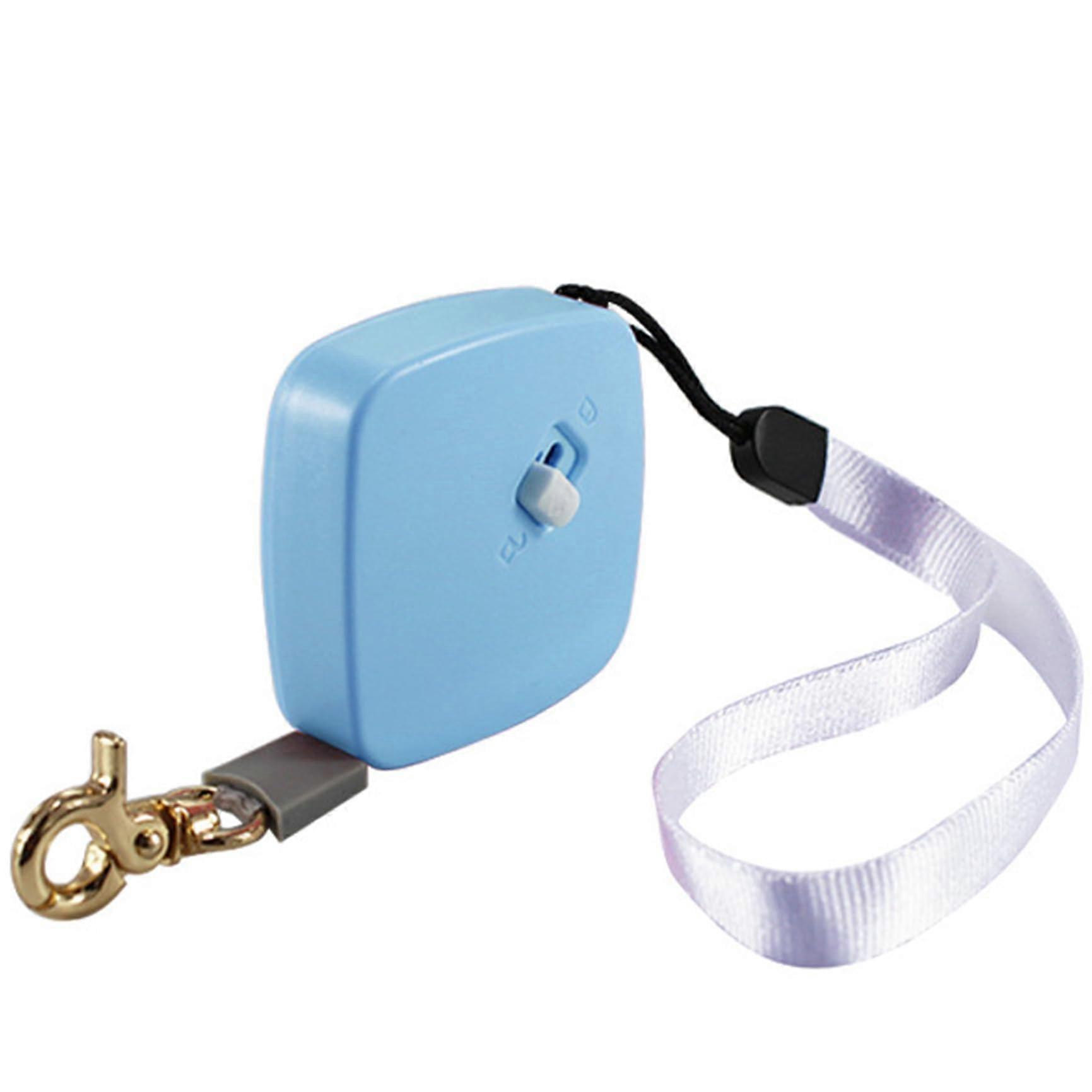 Retractable Dog Lead, 2m/6.5ft Automatic Crazy Pet Lead with Wrist Strap and Lightweight Dog Part for Small and Medium Pets Weighing No More Than 5kg