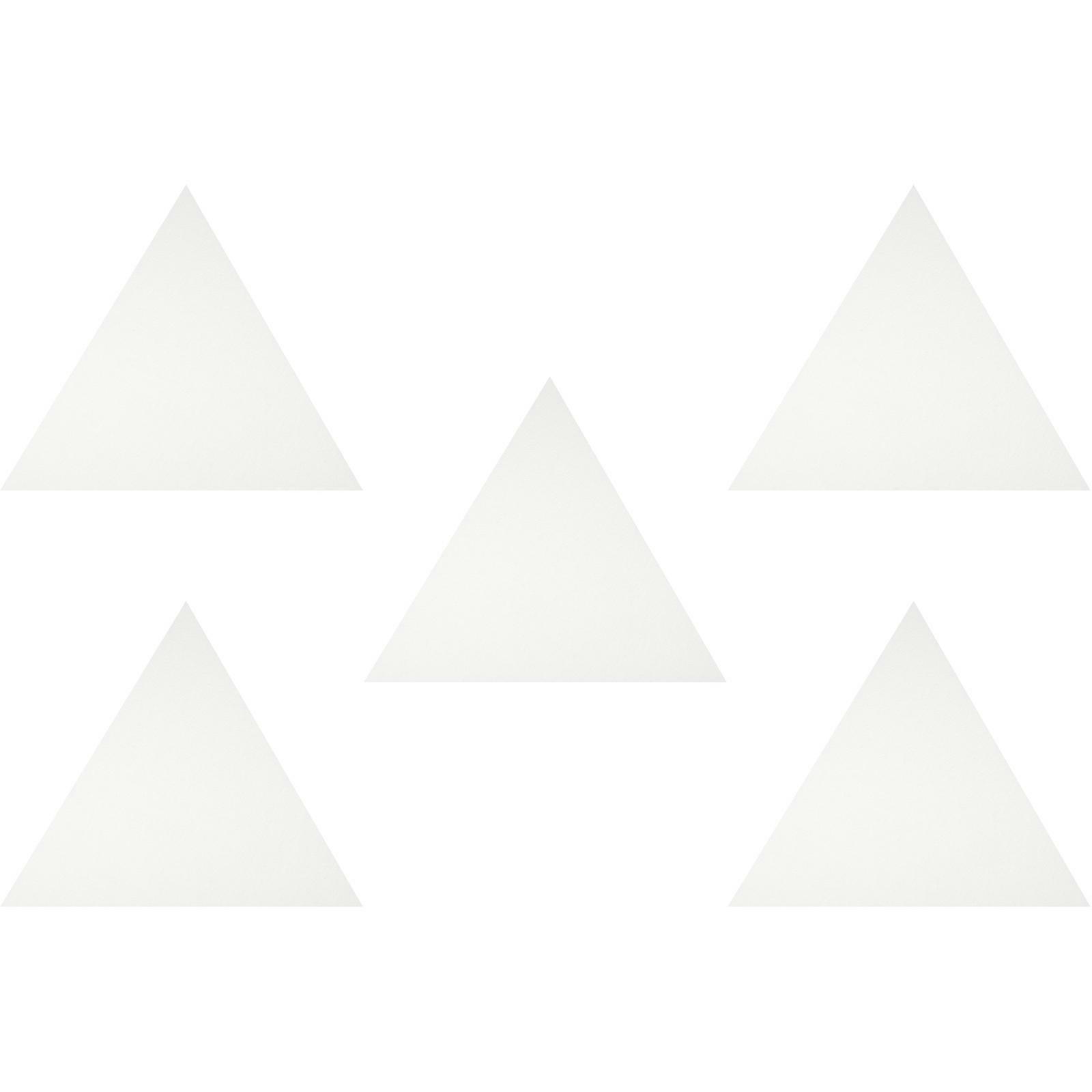 Oil Painting Boards Equilateral Triangle Shape Resistance 11.79x10.22in 5Pcs