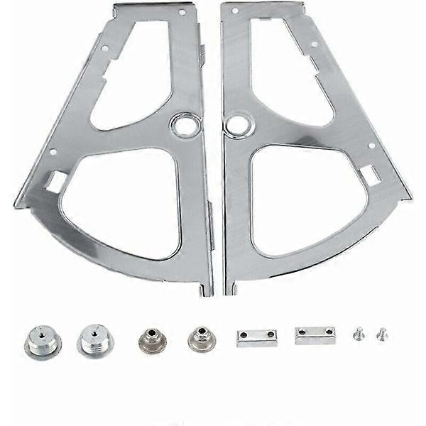 Grey single-layer hardware 2-piece hidden one swing tool room shoe rack