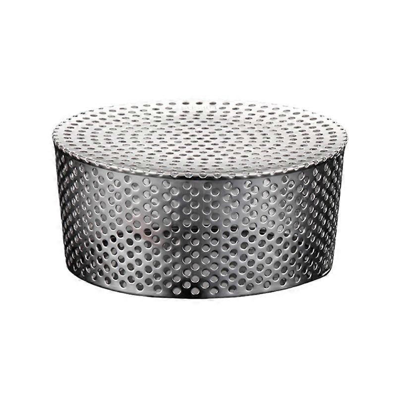 Stainless Steel Floor Drain Side Row Round Hole Wall Side Insert 180-200 Pipe Breathable Drain Rooftop Anti-Rat Filter