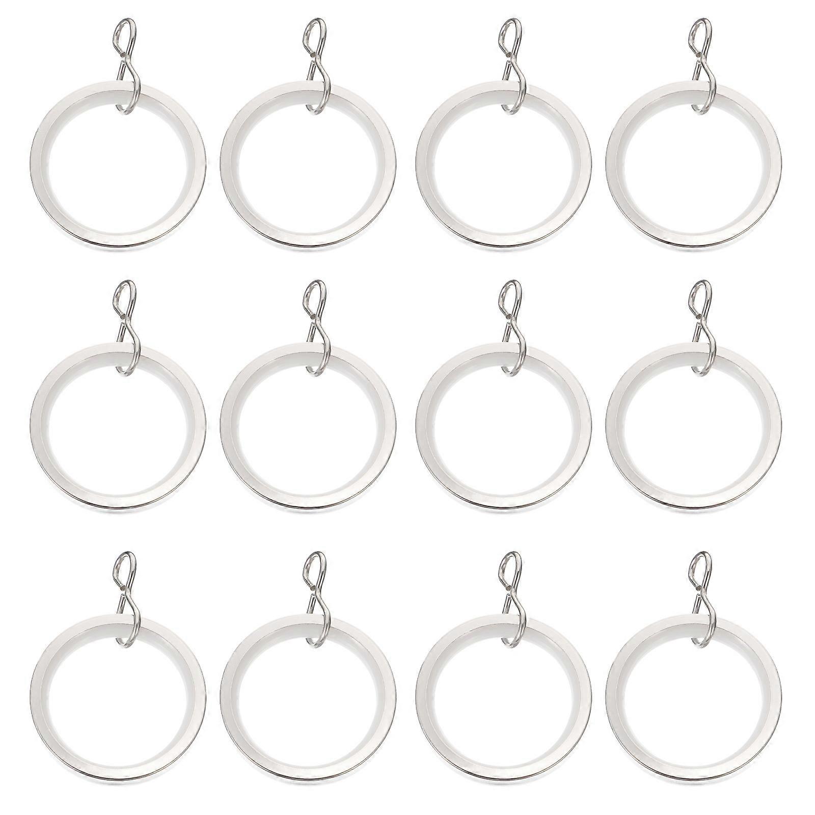 Curtain Rings Set of 20 Made from Stainless Steel Silver Color for Curtain Using with Good