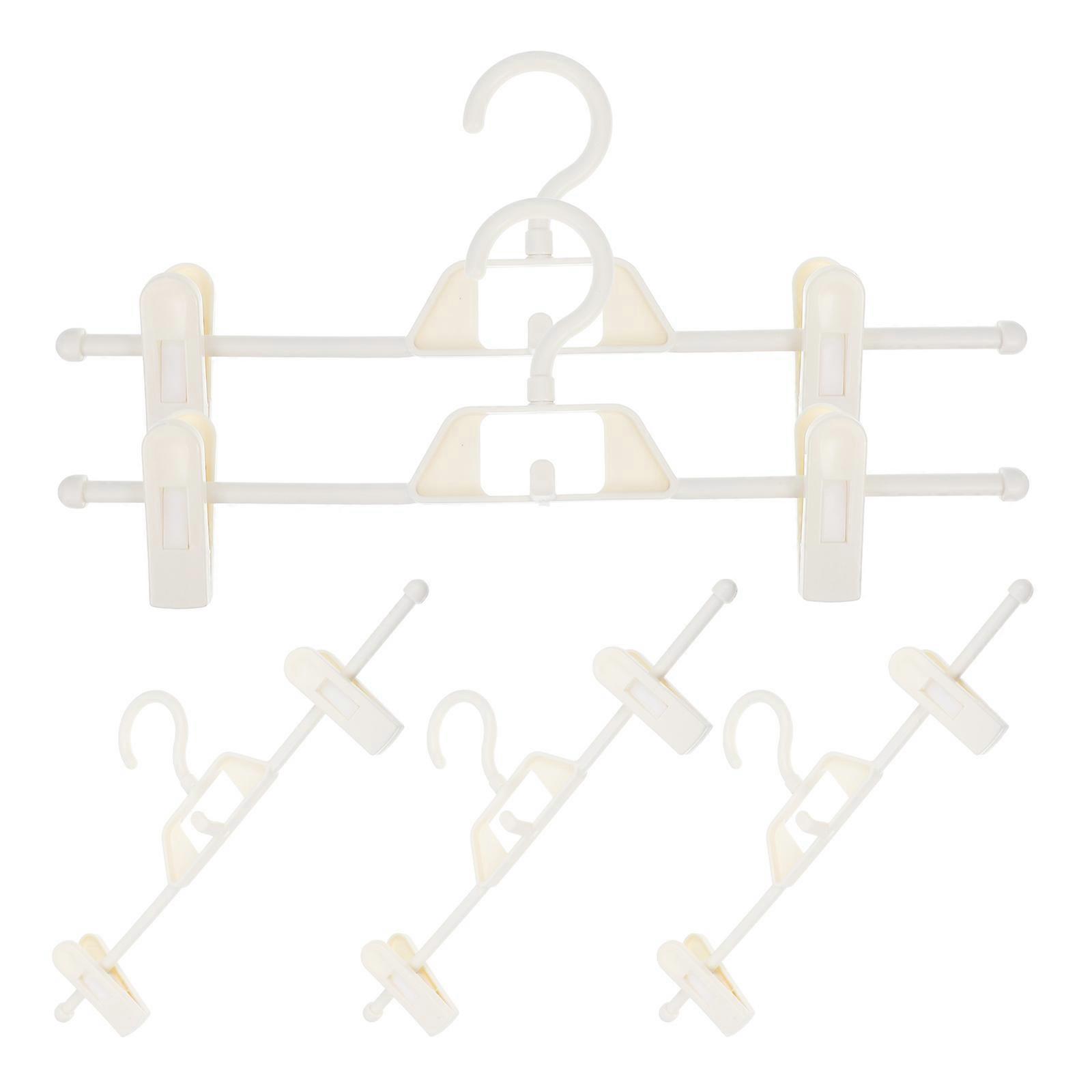 Drying Laundry Hangers Wide Range Of Uses Plastic Rectangular 5Pcs