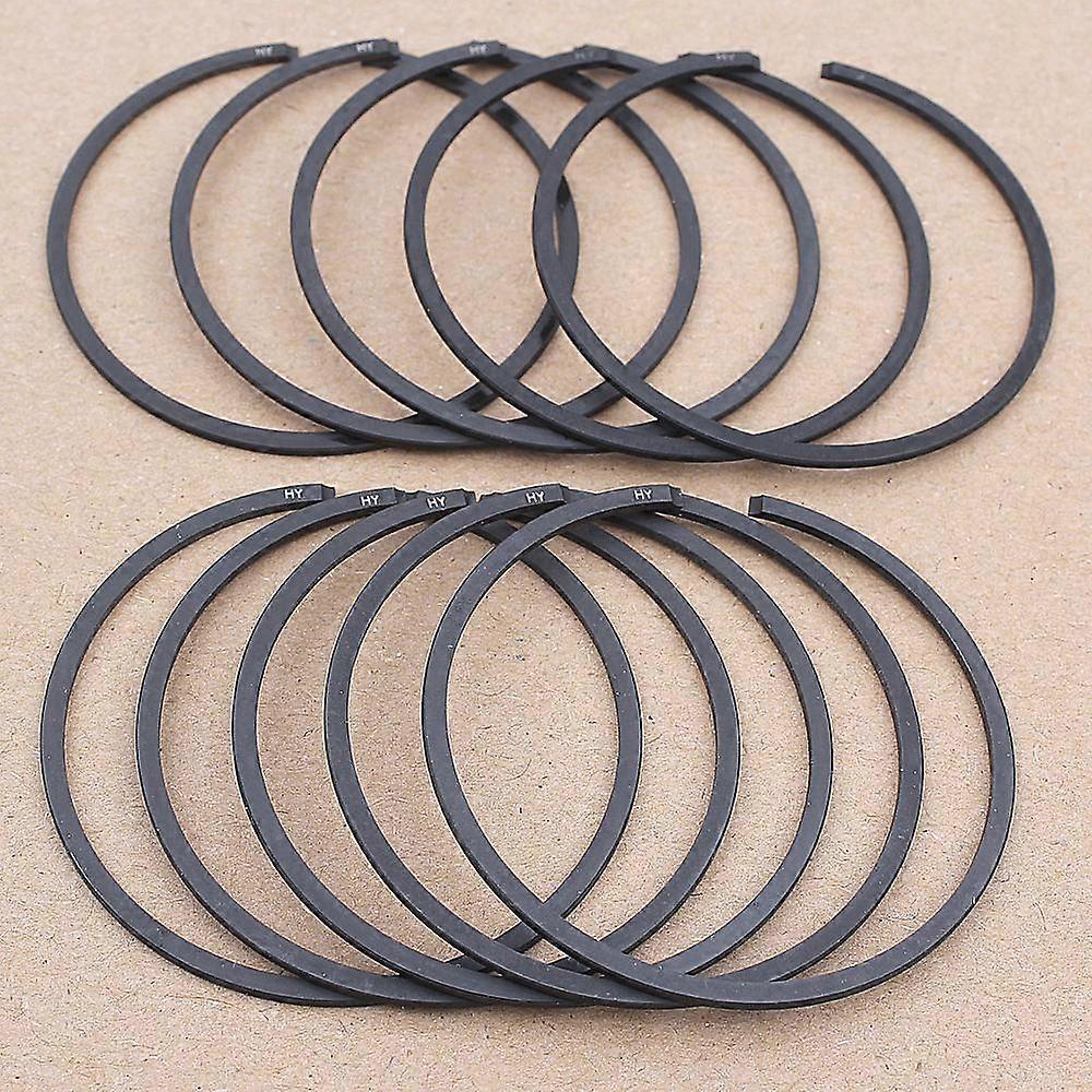 10 件/批活塞环 45mm x 1.2mm，适用于 Husqvarna 345 346XP 353 350 351 电锯更换537253002