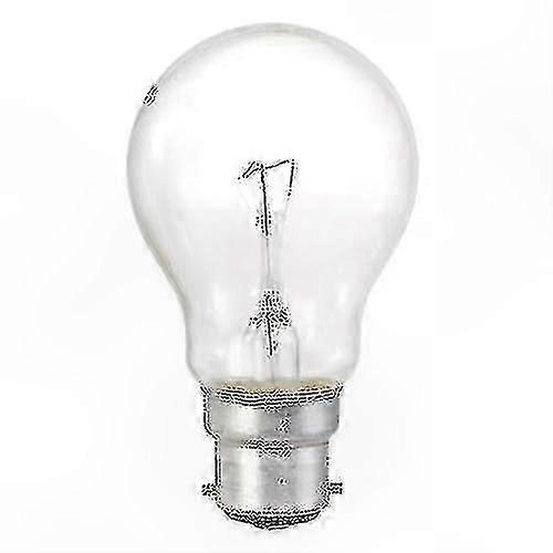 10-Pack Clear Classic B22 Bayonet Cap Light Bulbs, 60W