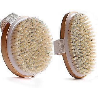 2pcs Body Brush, Iave Dry Brushing Body Brush For Lymphatic