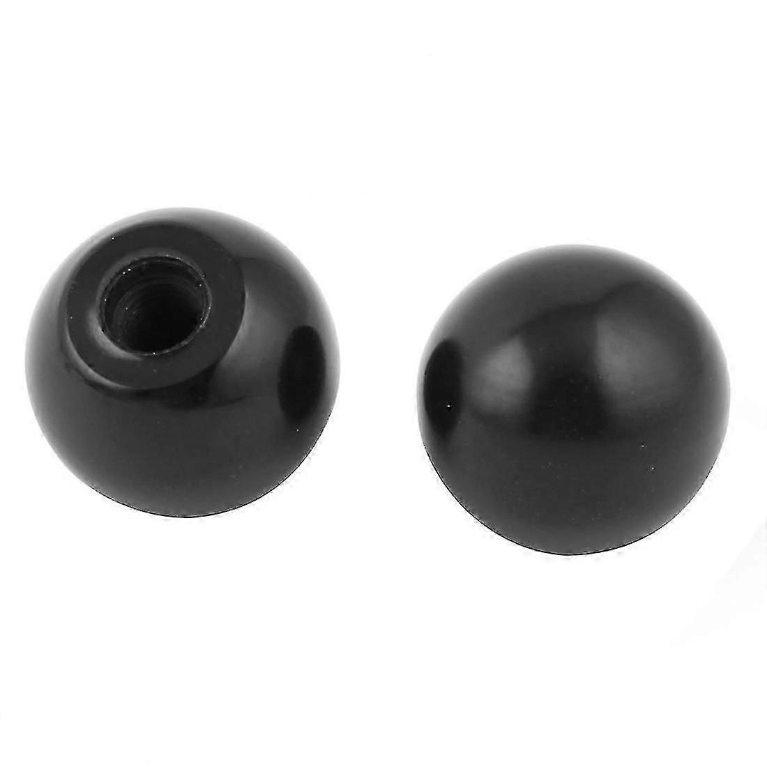 2 Pieces 32mm High 35mm M10 Threaded Plastic Ball Knob Ball Handle