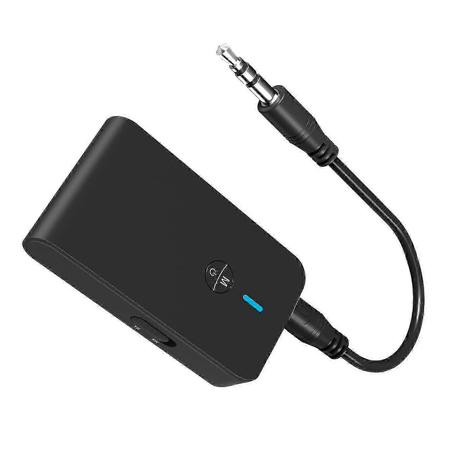 Bluetooth 5.0 Transmitter And Receiver, 3-in-1 Wireless Bluetooth Adapter, 3.5mm Bluetooth Audio Adapter
