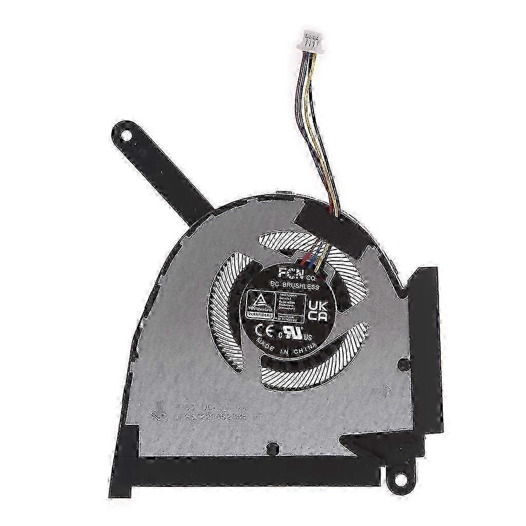 Replacement Cooling Fan for ASUS TUF Dash F15 FX517 FX517Z FX517ZC Laptop - 5V 0.5A 4pin Compatible Cooling System Part