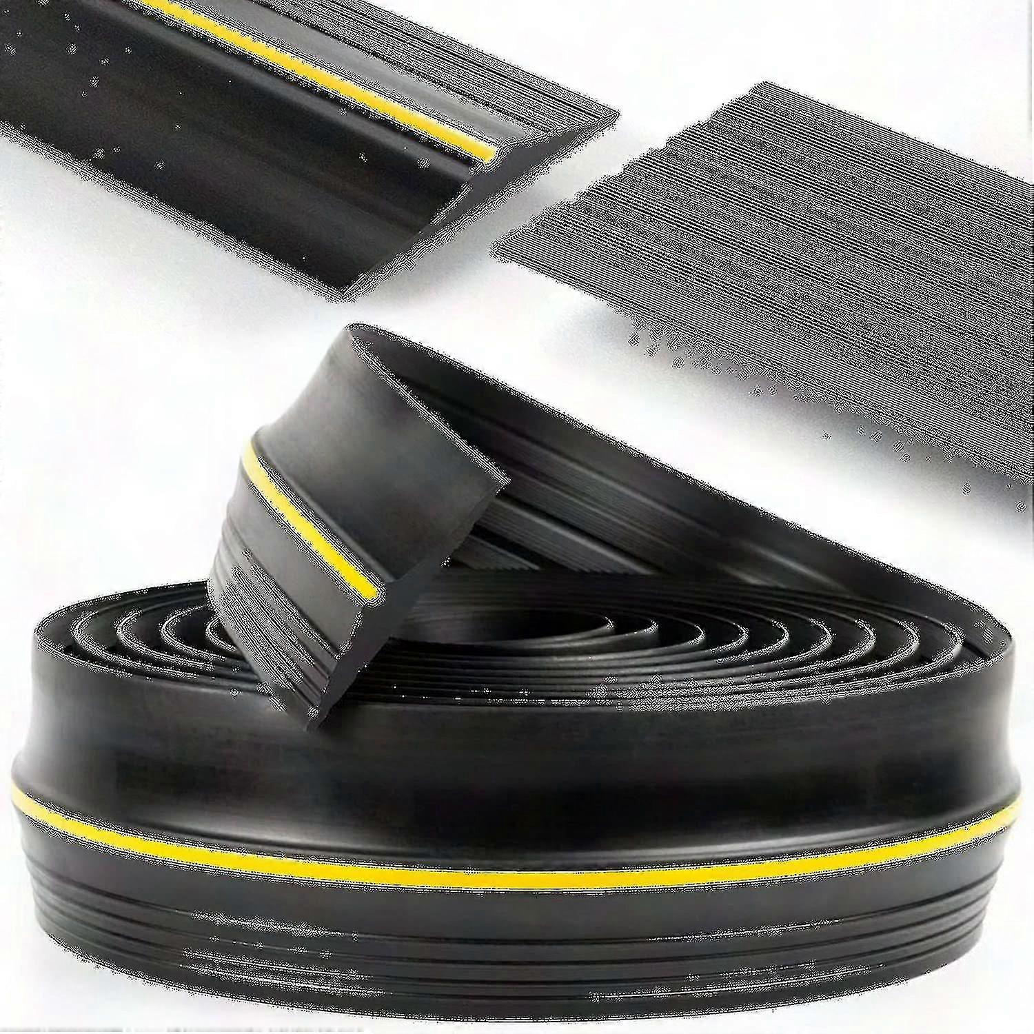 3m x 89mm Garage Door Threshold Seal - Weather Stripping Rubber for DIY Replacement