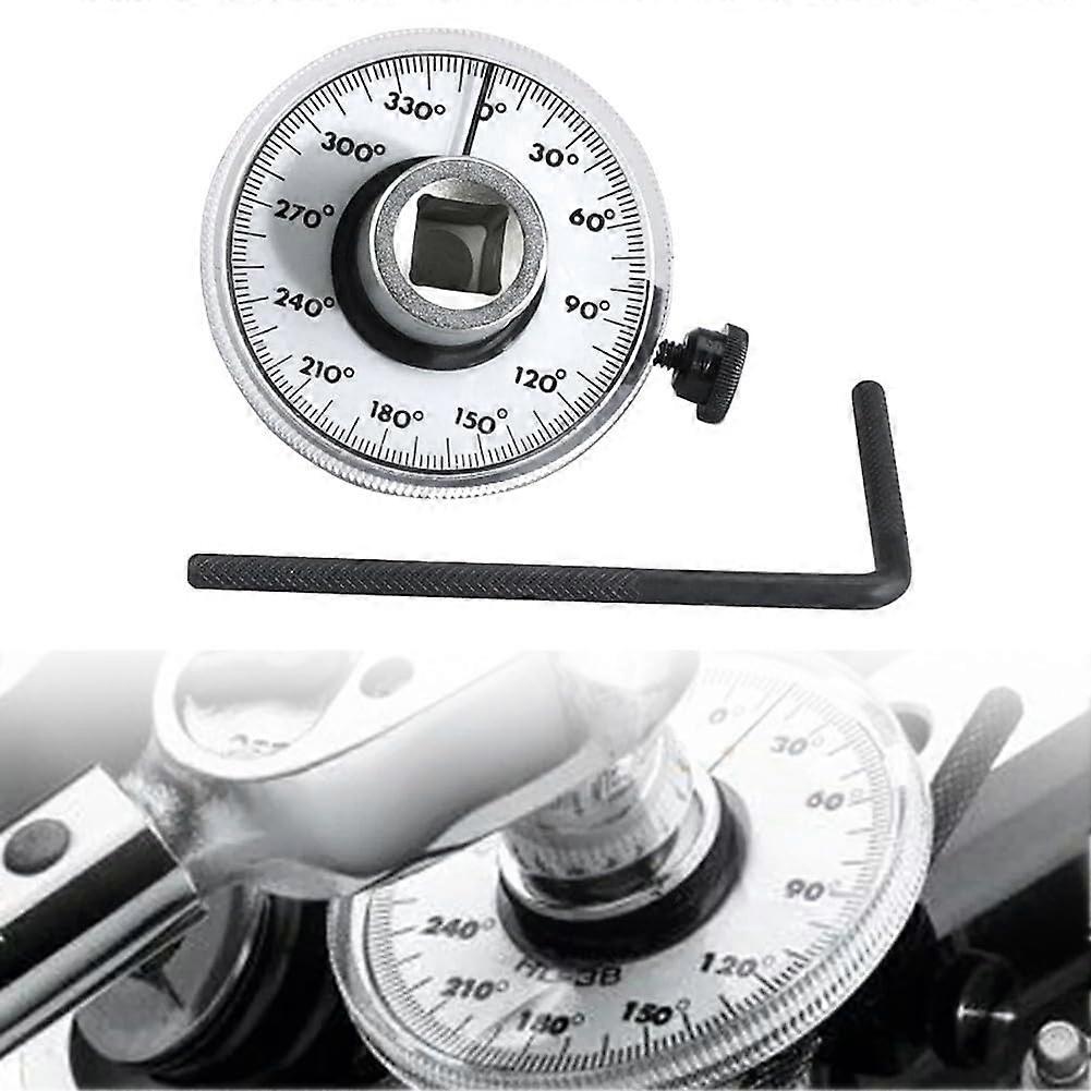12-Inch Torque Angle Gauge for Accurate Rotation Measurement, Auto Repair Tool, 30.5 cm, High Precision, Durable Design