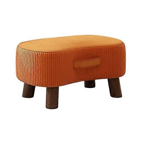 Modern Velvet Bench with Portable Handle Thick Legs Small Sofa for Bedroom Lounge Ref: 3777