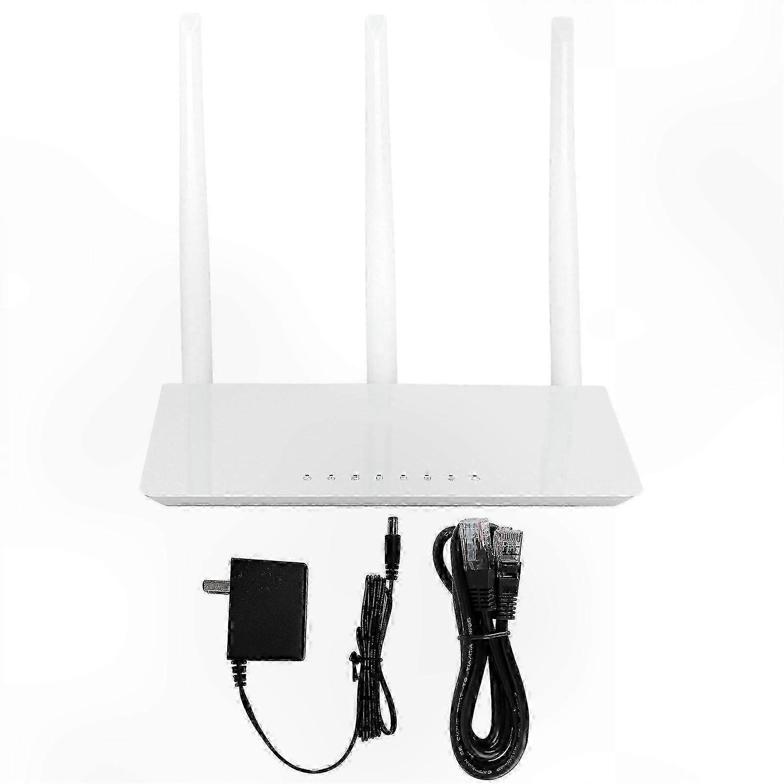 Smart WiFi 1200M Dual Band Gigabit High-Speed Wall-Mounted Wireless Router for Home, Compatible with Various Brands, US Plug 100-240V