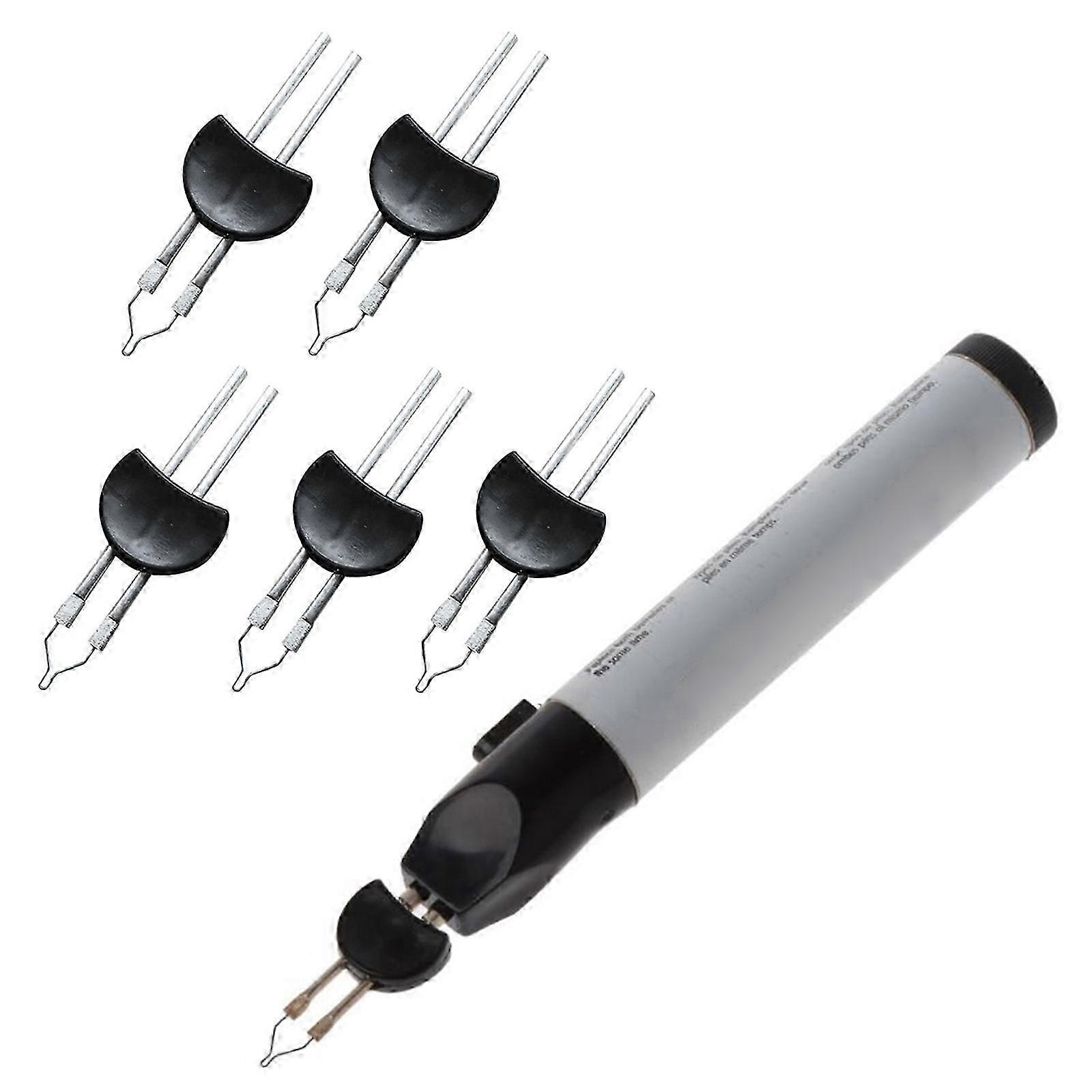 One-Touch Thread Melting Pen for Bead Weaving and Stringing Projects, 5.11in Ergonomic Design Tool