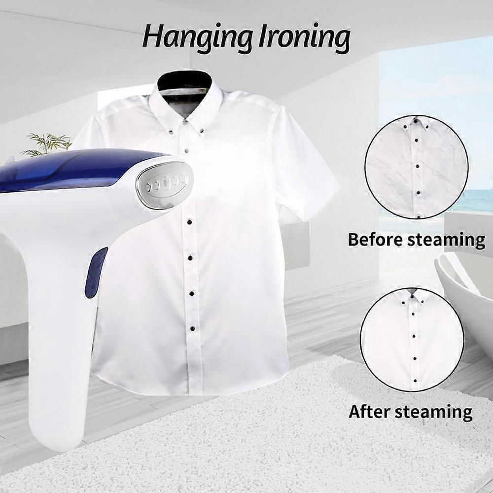 Steamer for Clothes Portable for Travel Home Curtains Remove Wrinkles Fast Heating 2 Adjustable Steam Cleaner Handheld Ironing Machine UK Plug