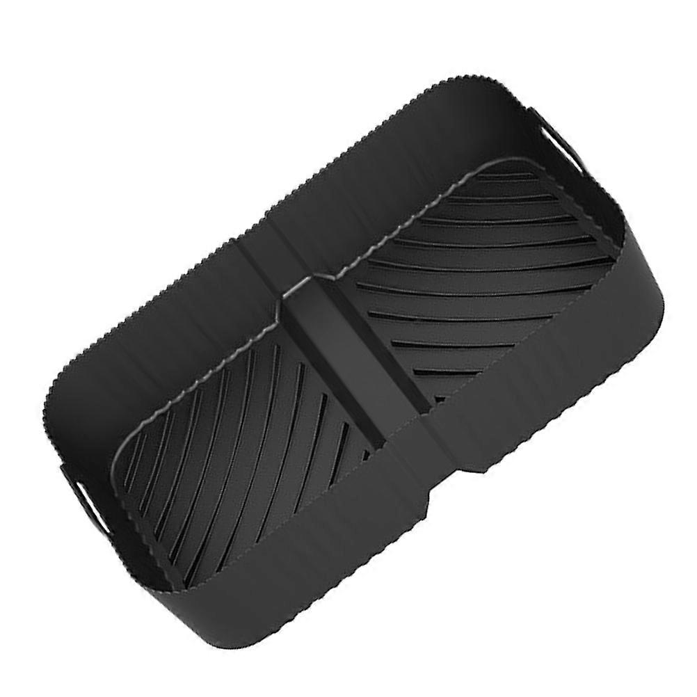 Air Fryer Silicone Plate Non-Stick Liner Pan with Foldable Handle