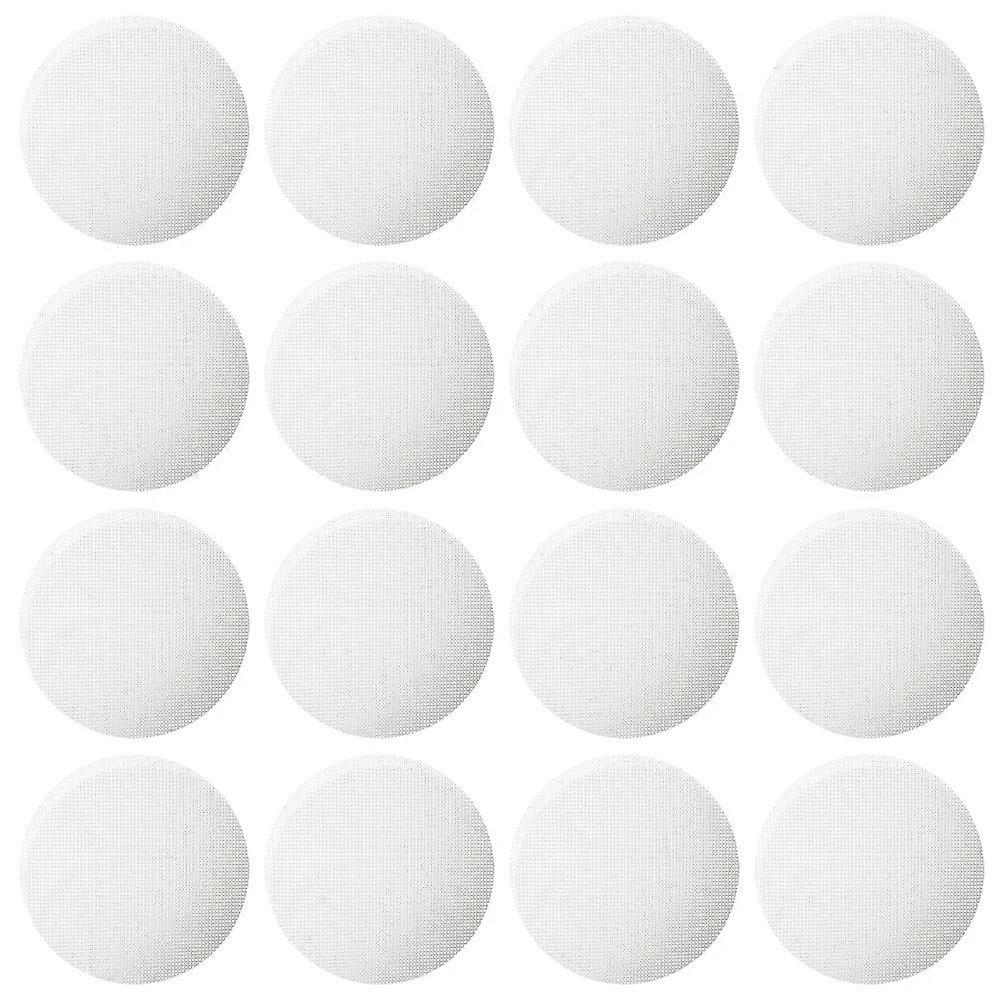 White Silicone Steamer Liners for Kitchen Use 12pcs and Reusable Steamer Pad 20cm