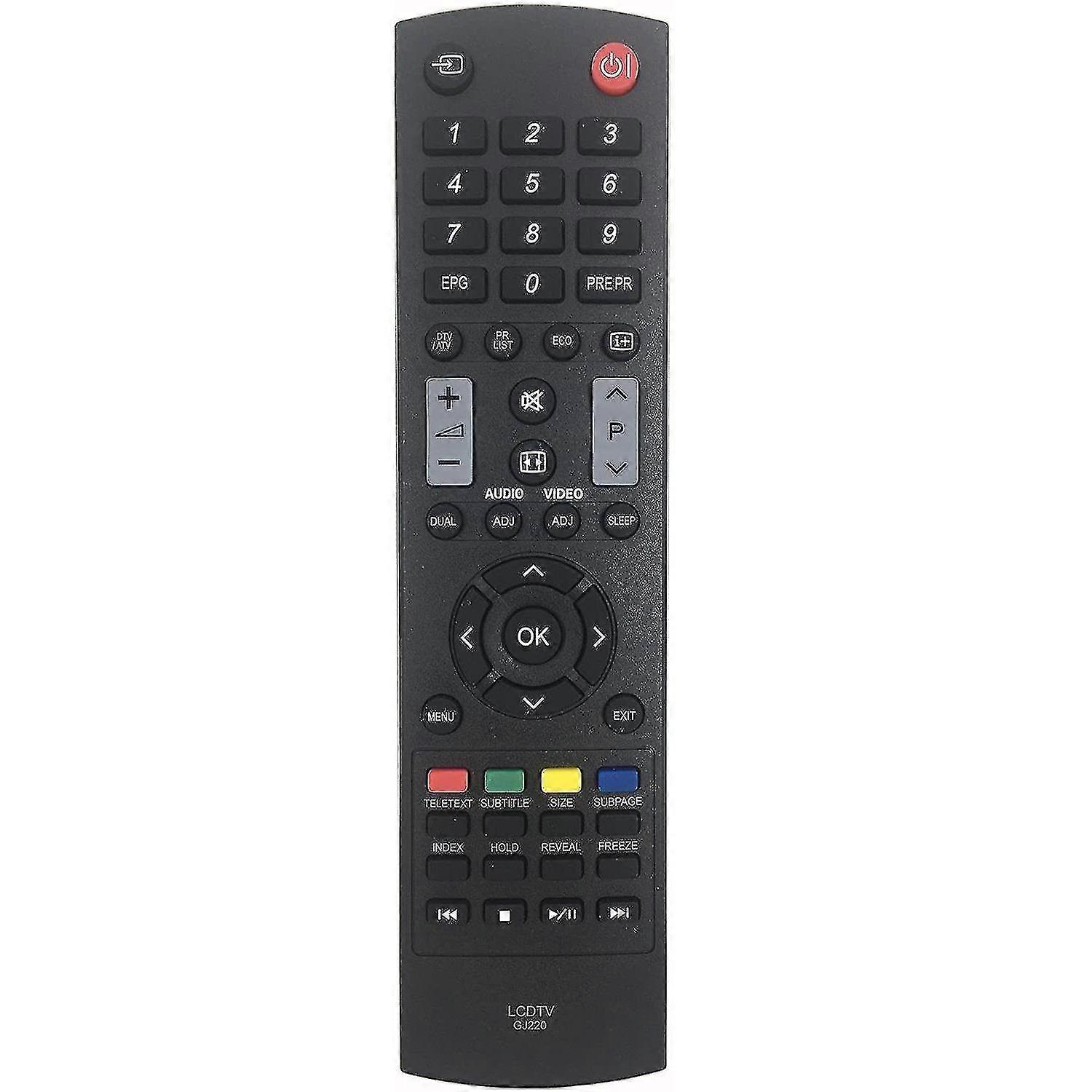 Sharp Gj220 Universal Remote Control for Sharp LCD LED TVs