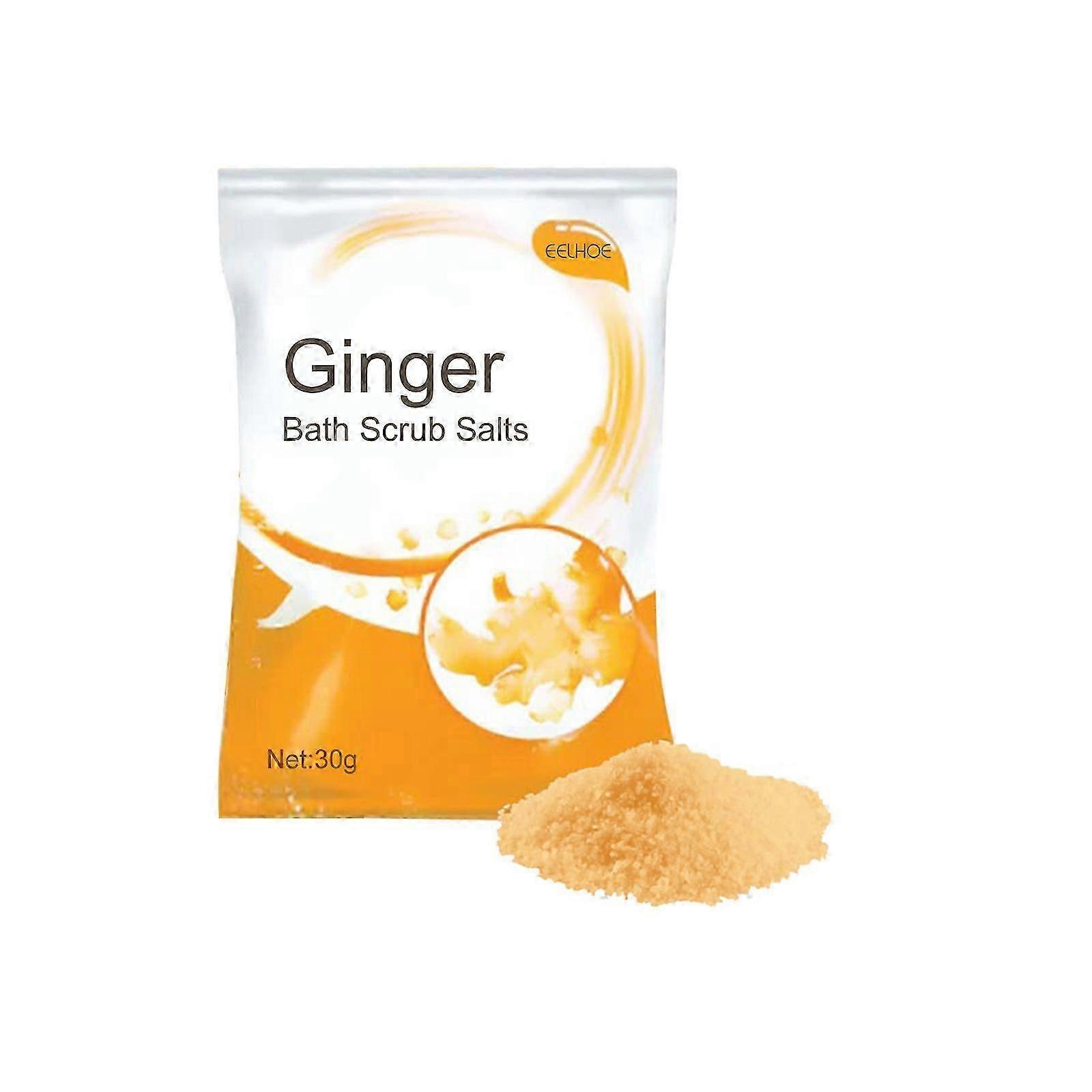 EELHOE Ginger Lymphatic Bath Salt Improves Lymphatic Swelling and Dispels Cold Moisture in the Body