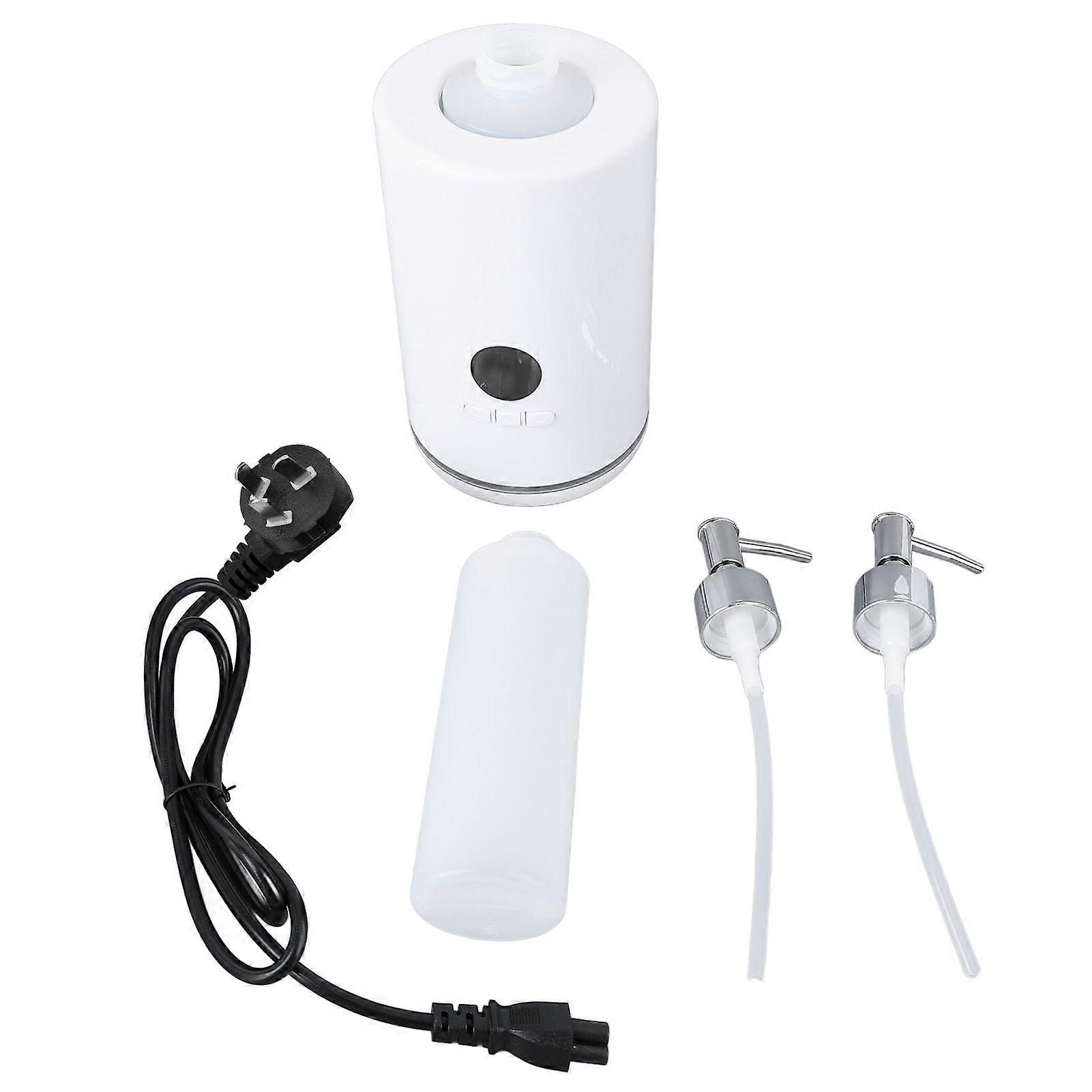 Massage Oil Heater 360 Degree Heating Single Bottle LED Touch Screen Temperature Control Lotion Warmer with 2pcs Bottles 100240V AU Plug