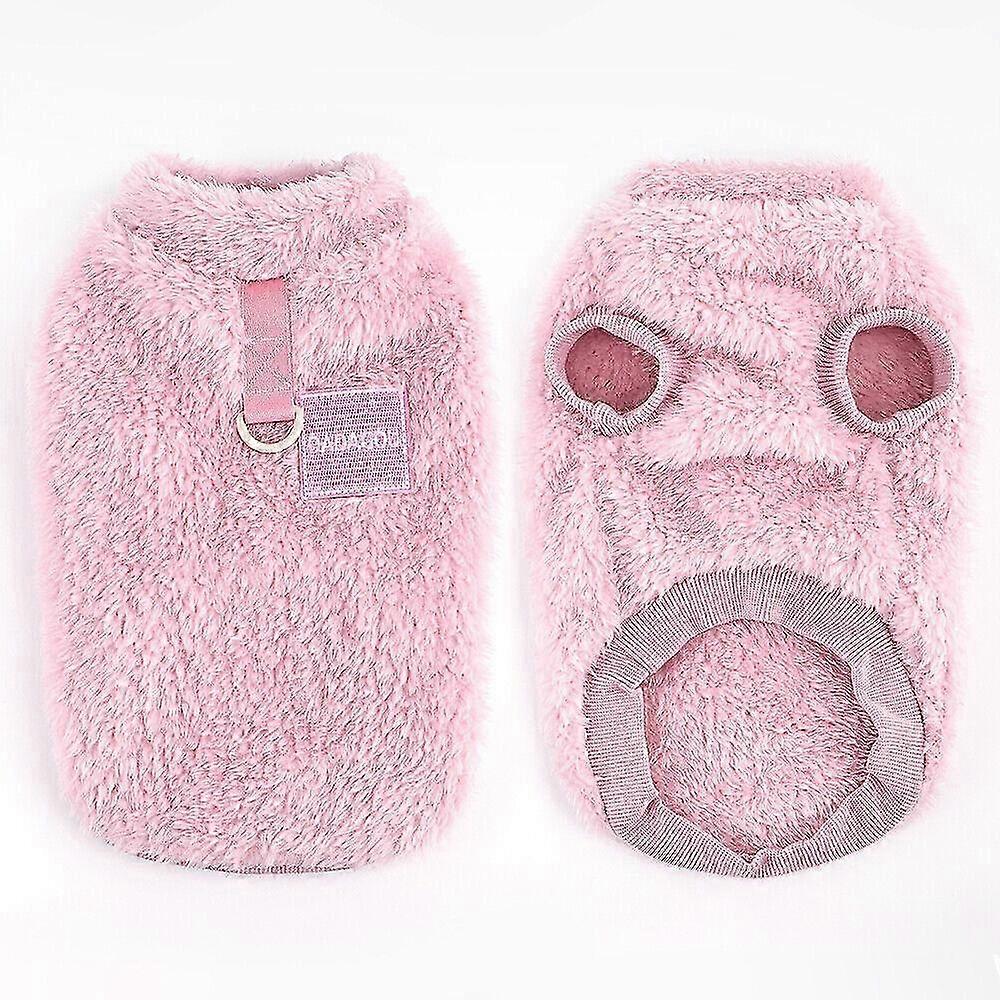 Small Dog Cat Winter Sweater Clothes Warm Fleece Pet Vest Pajamas C...