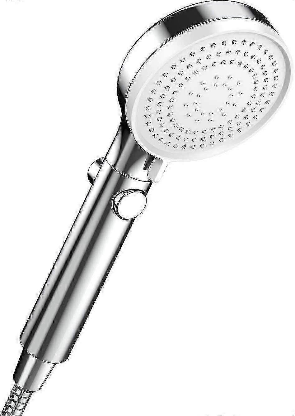 High Pressure Handheld Shower Head with Jet Function, Universal Chrome