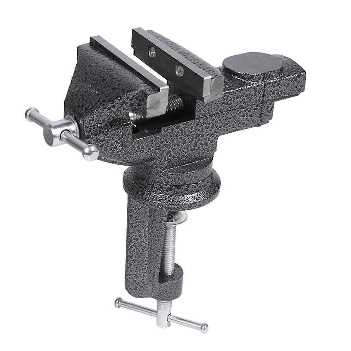 360 Rotation Vise Woodworking Table Cast Steel DIY Black Muliti-Funcational Vise Household Tools