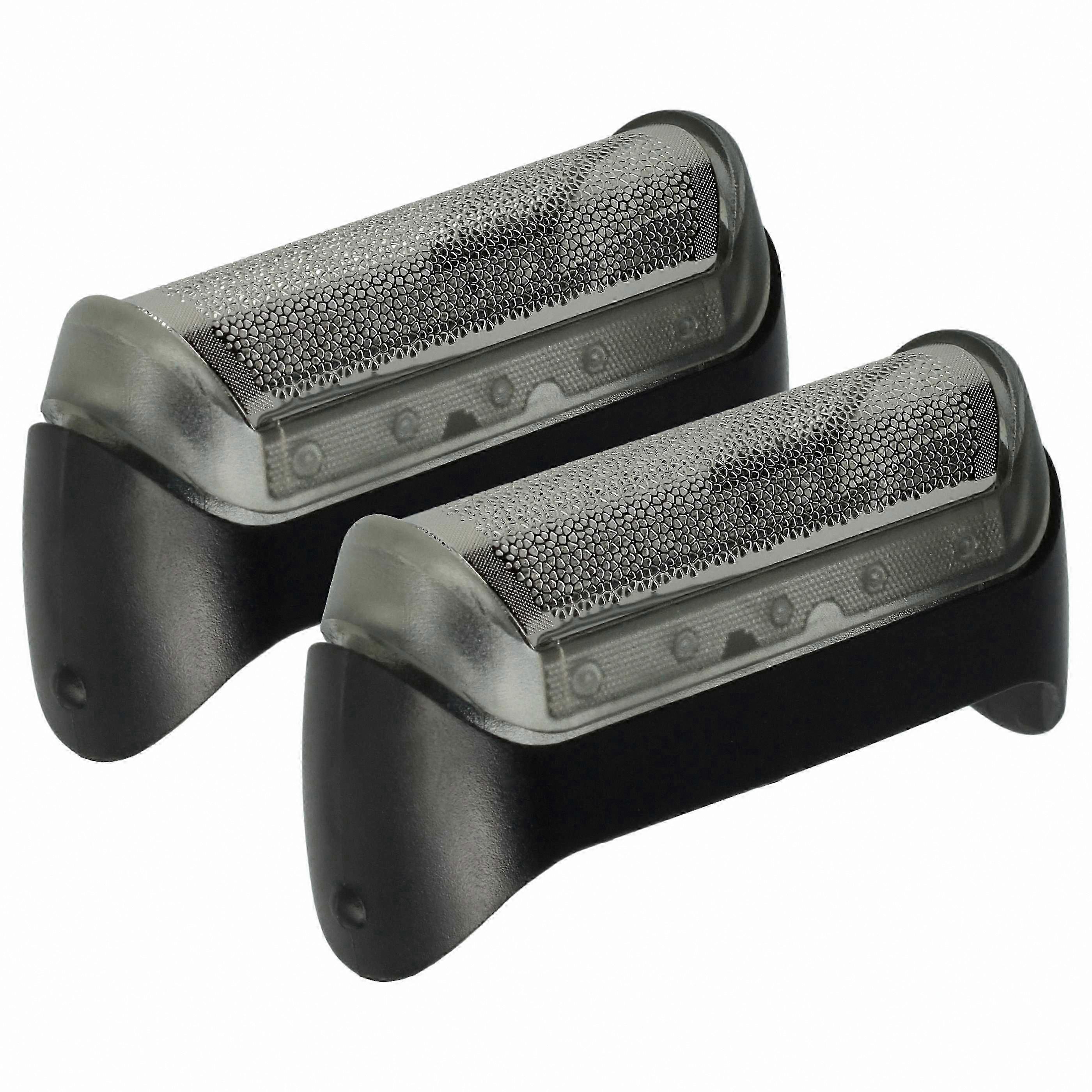 Replacement Shaving Foil and Frame for Multigroom Electric Razors, Black/Silver